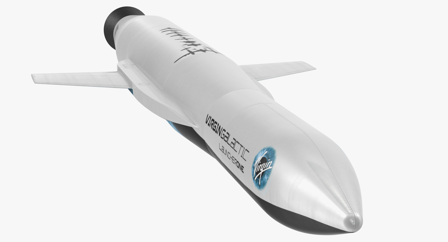 Virgin Galactic Rocket 3D