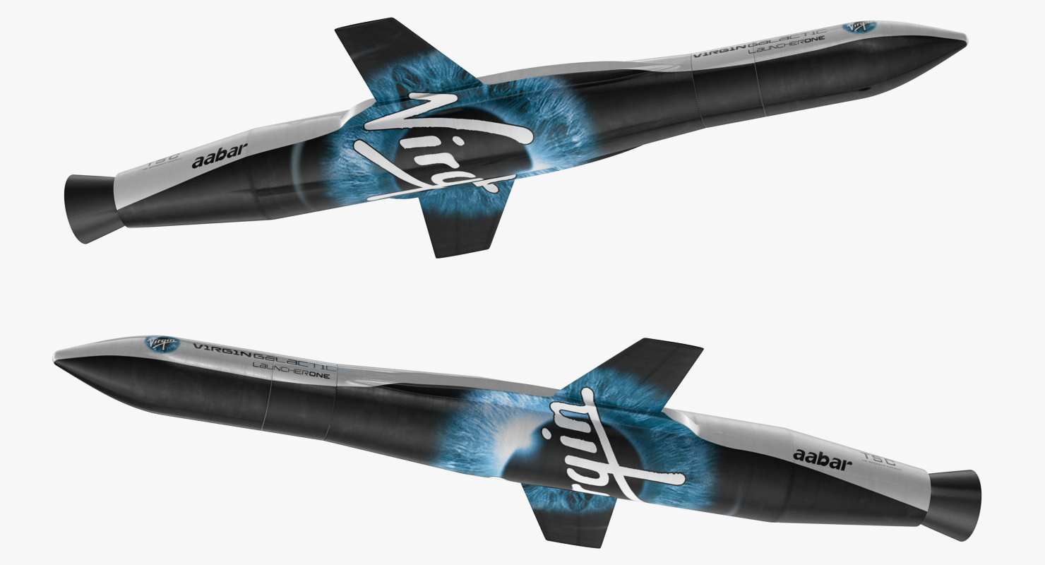 Virgin Galactic Rocket 3D