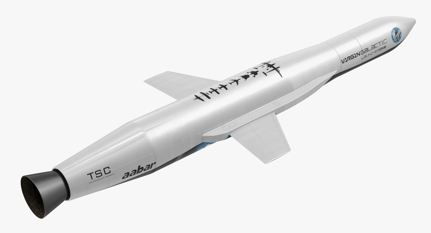 Virgin Galactic Rocket 3D