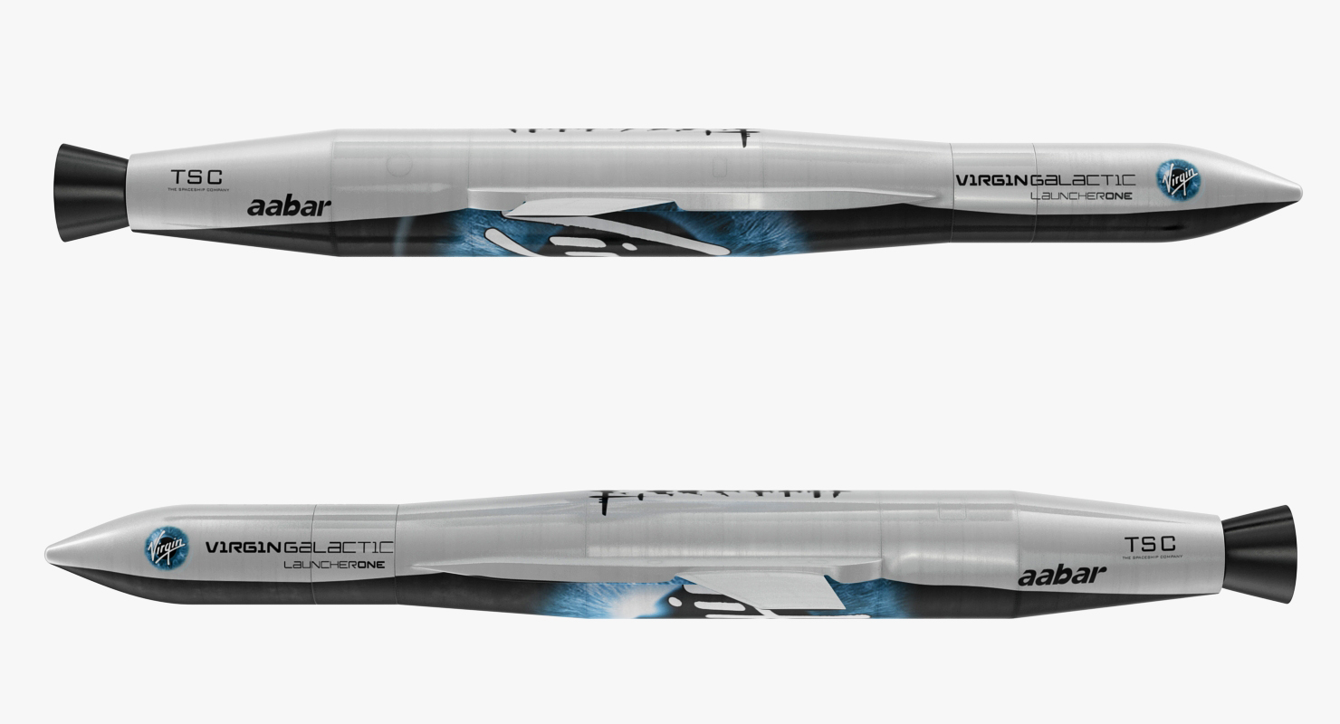 Virgin Galactic Rocket 3D