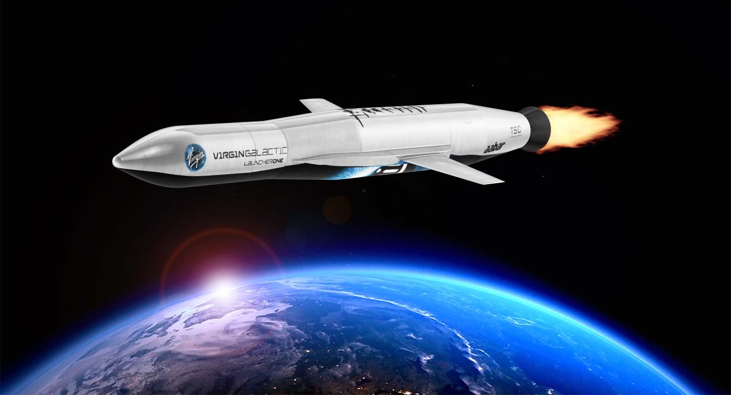 Virgin Galactic Rocket 3D