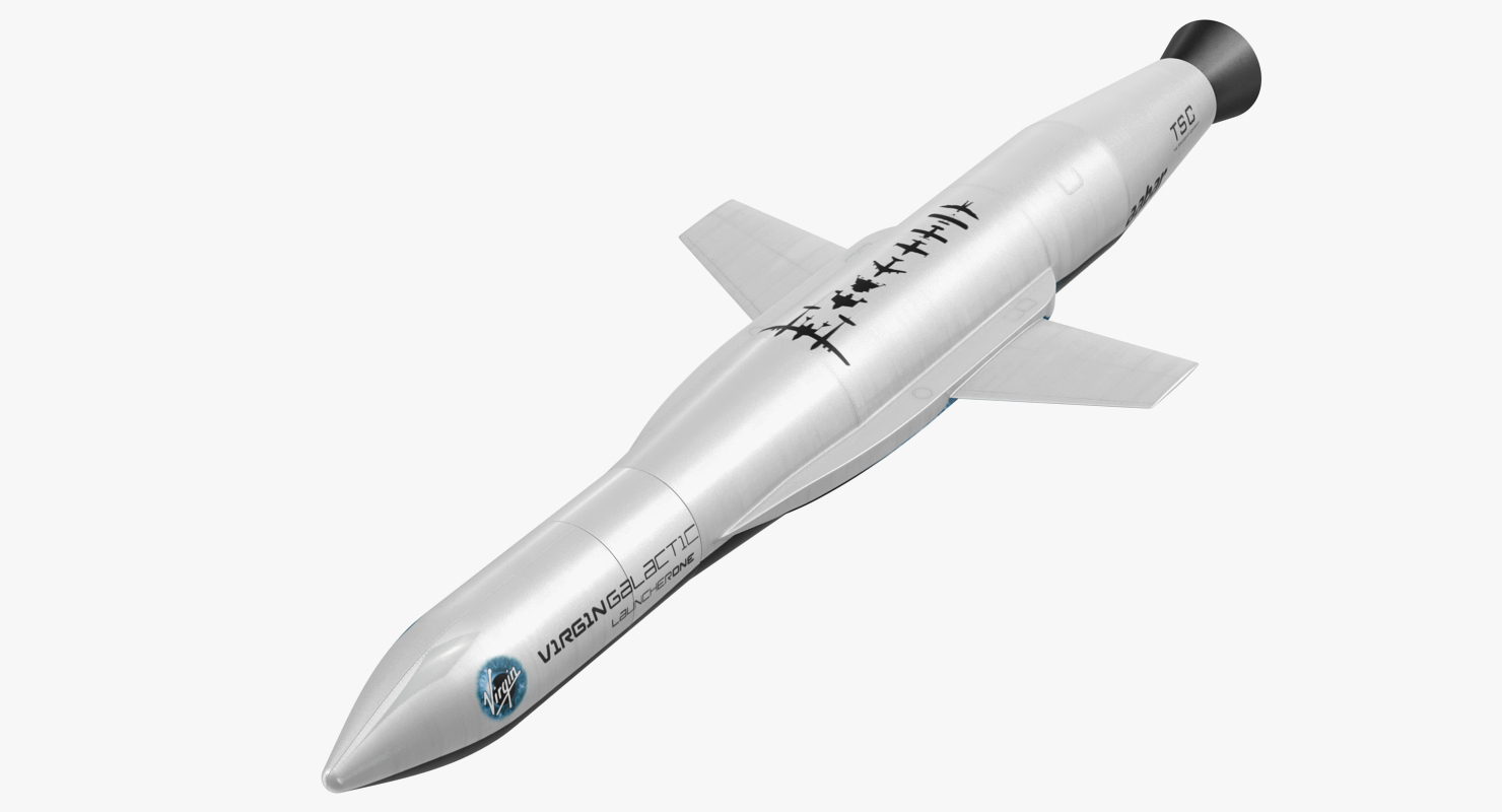 Virgin Galactic Rocket 3D