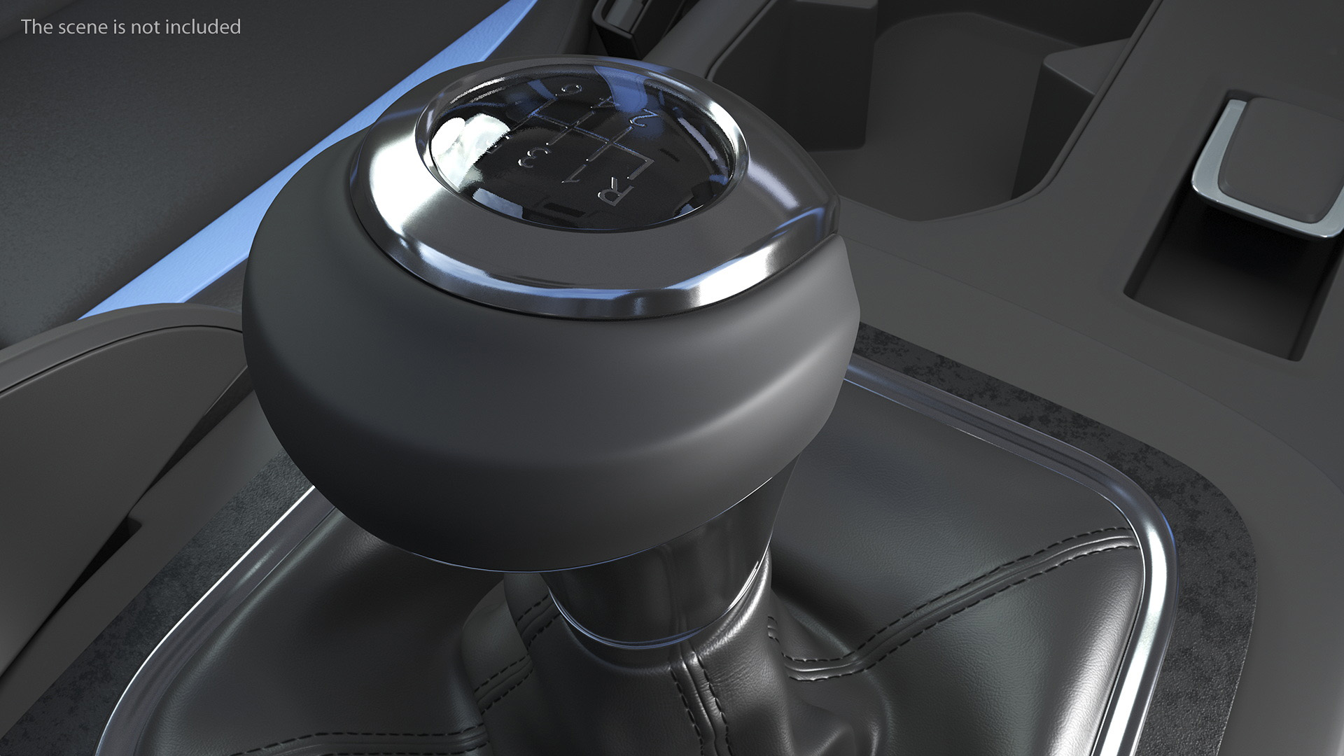 3D Transmission Gear Shift Knob model