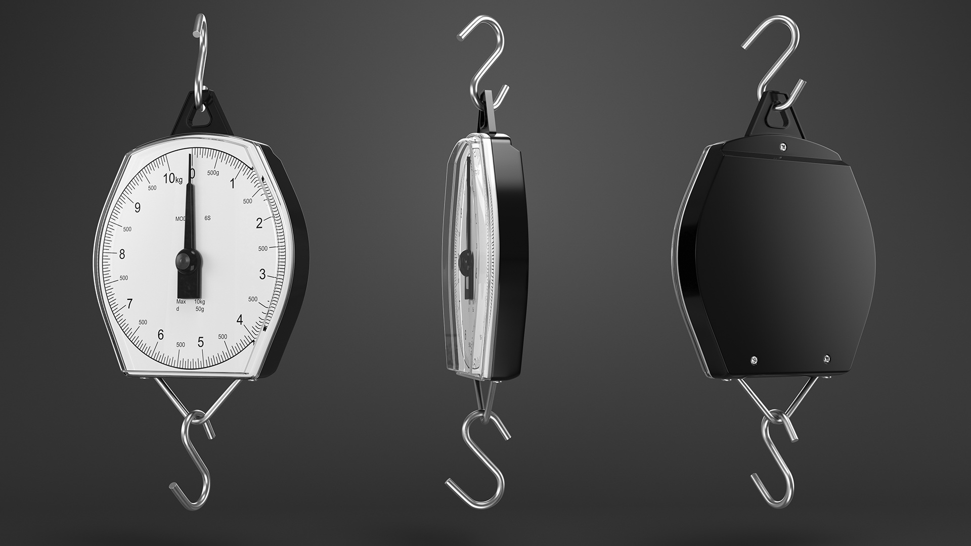 3D model Mechanical Hanging Scales