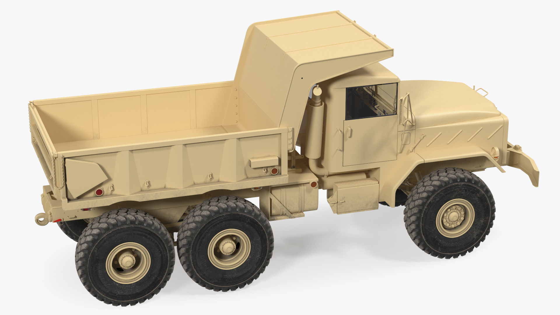 3D model M939 Military Dump Truck Light