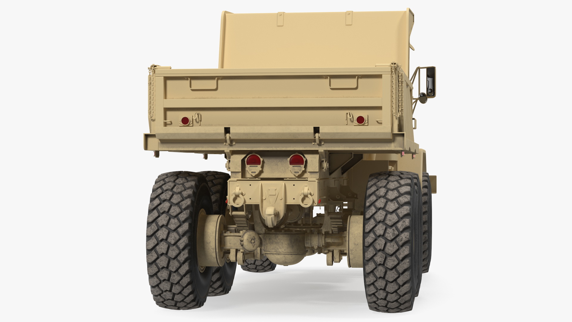 3D model M939 Military Dump Truck Light