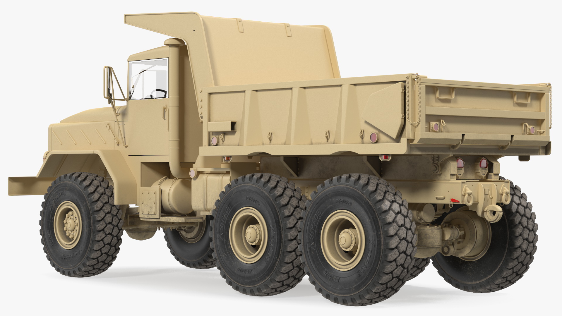 3D model M939 Military Dump Truck Light