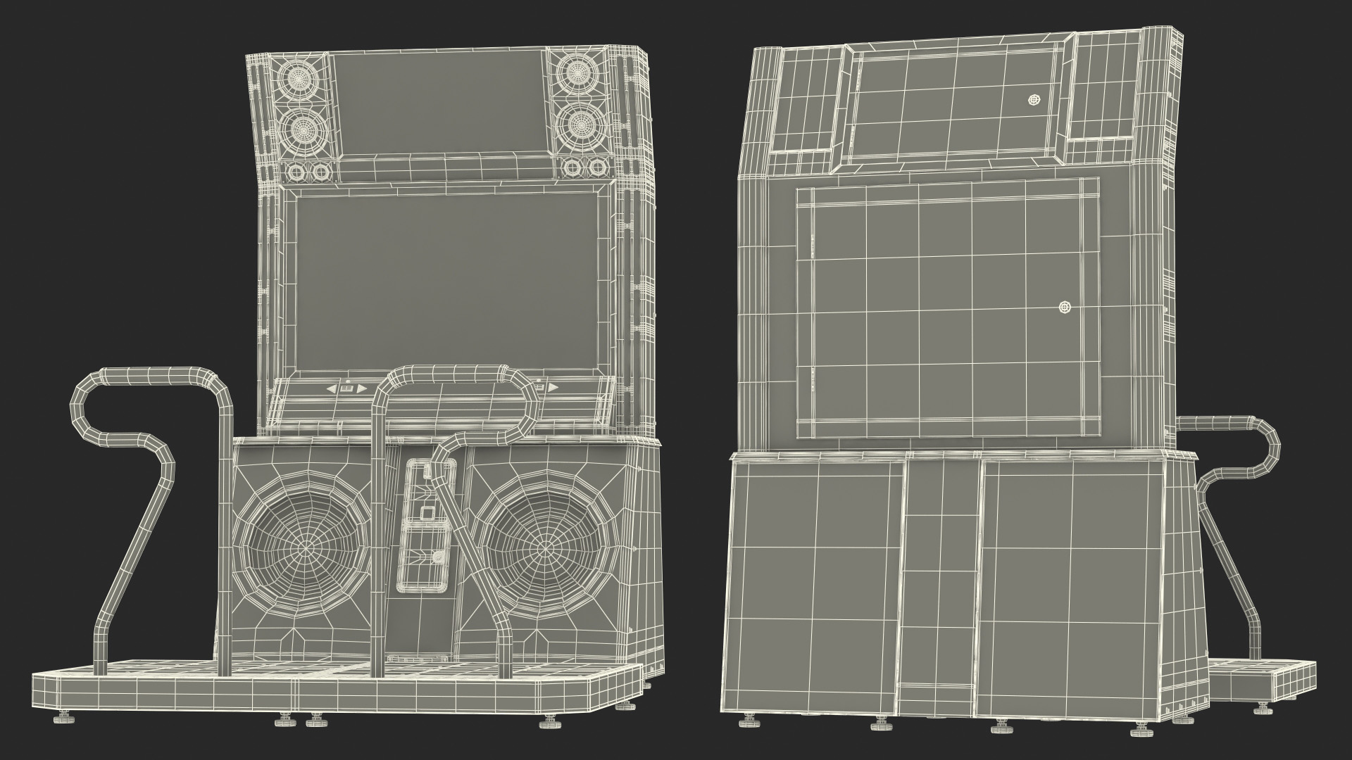 3D model Dance Arcade Machine