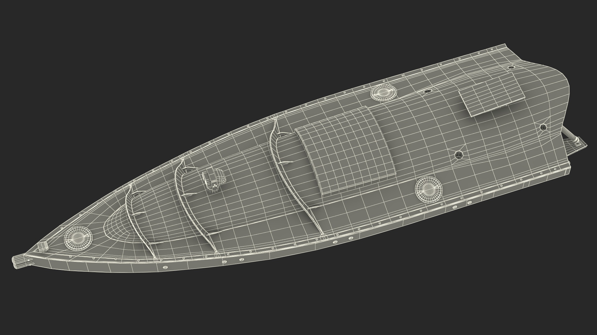 USV Drone 3D model