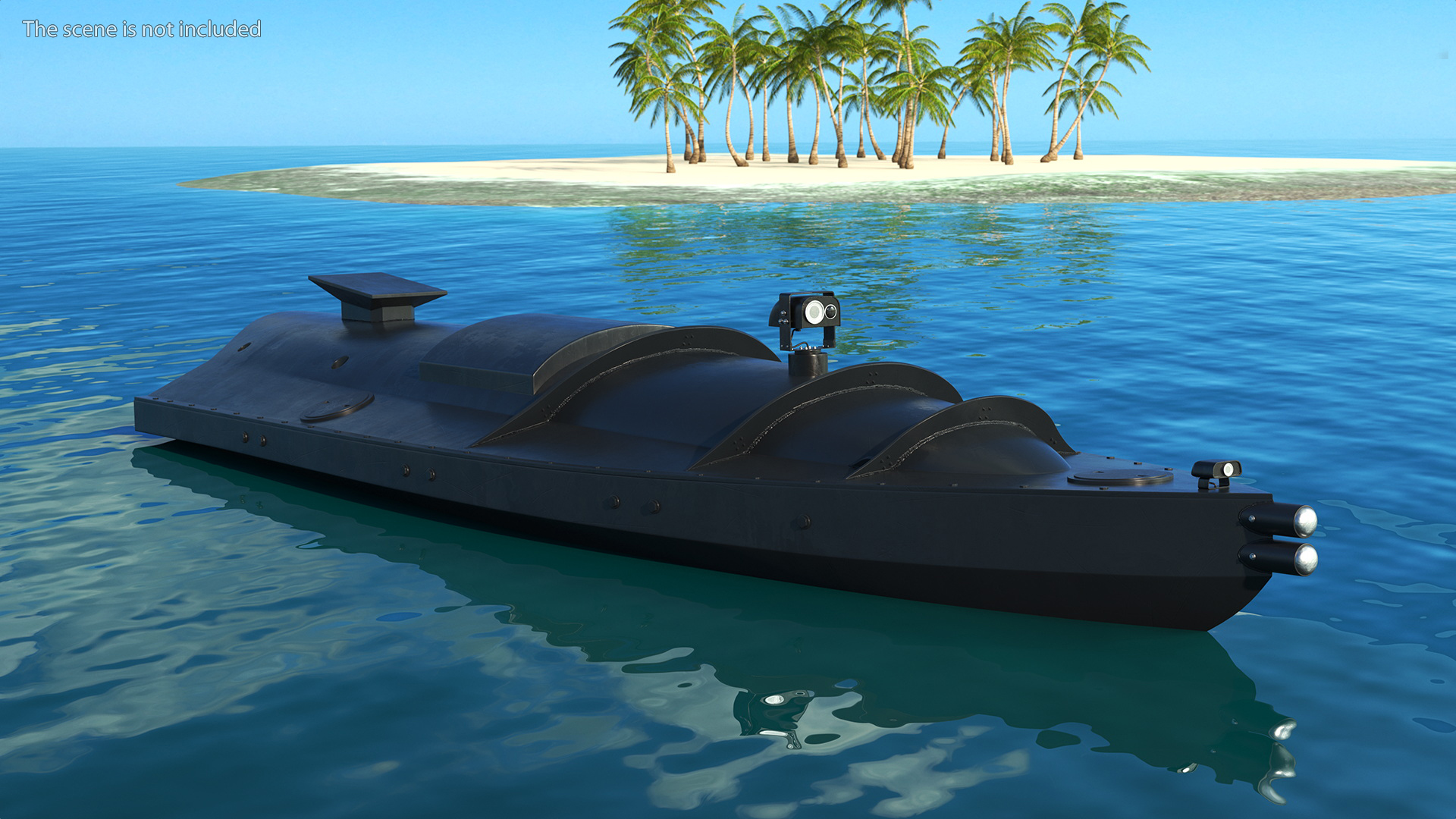 USV Drone 3D model