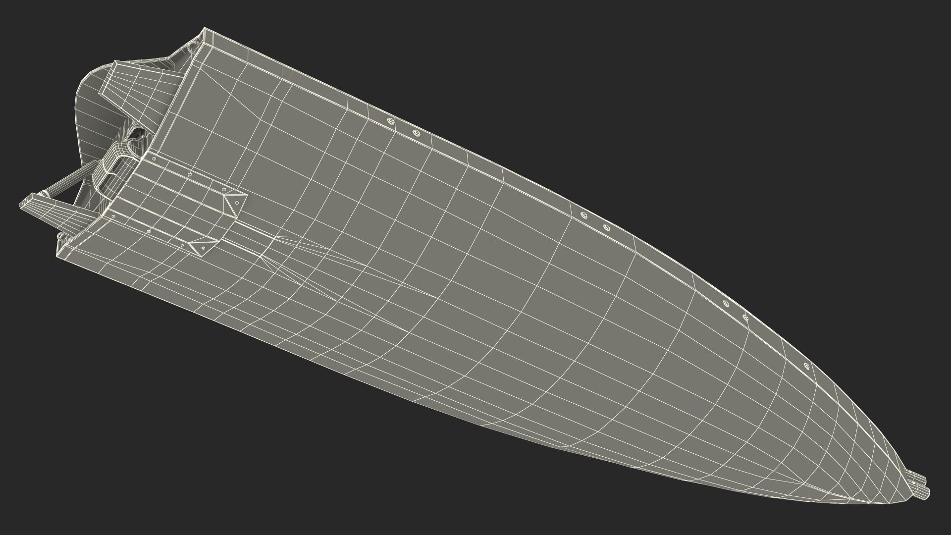 USV Drone 3D model