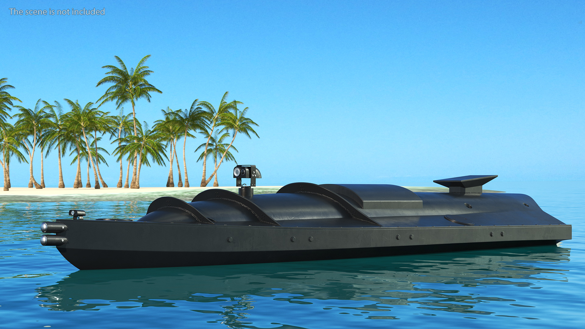 USV Drone 3D model