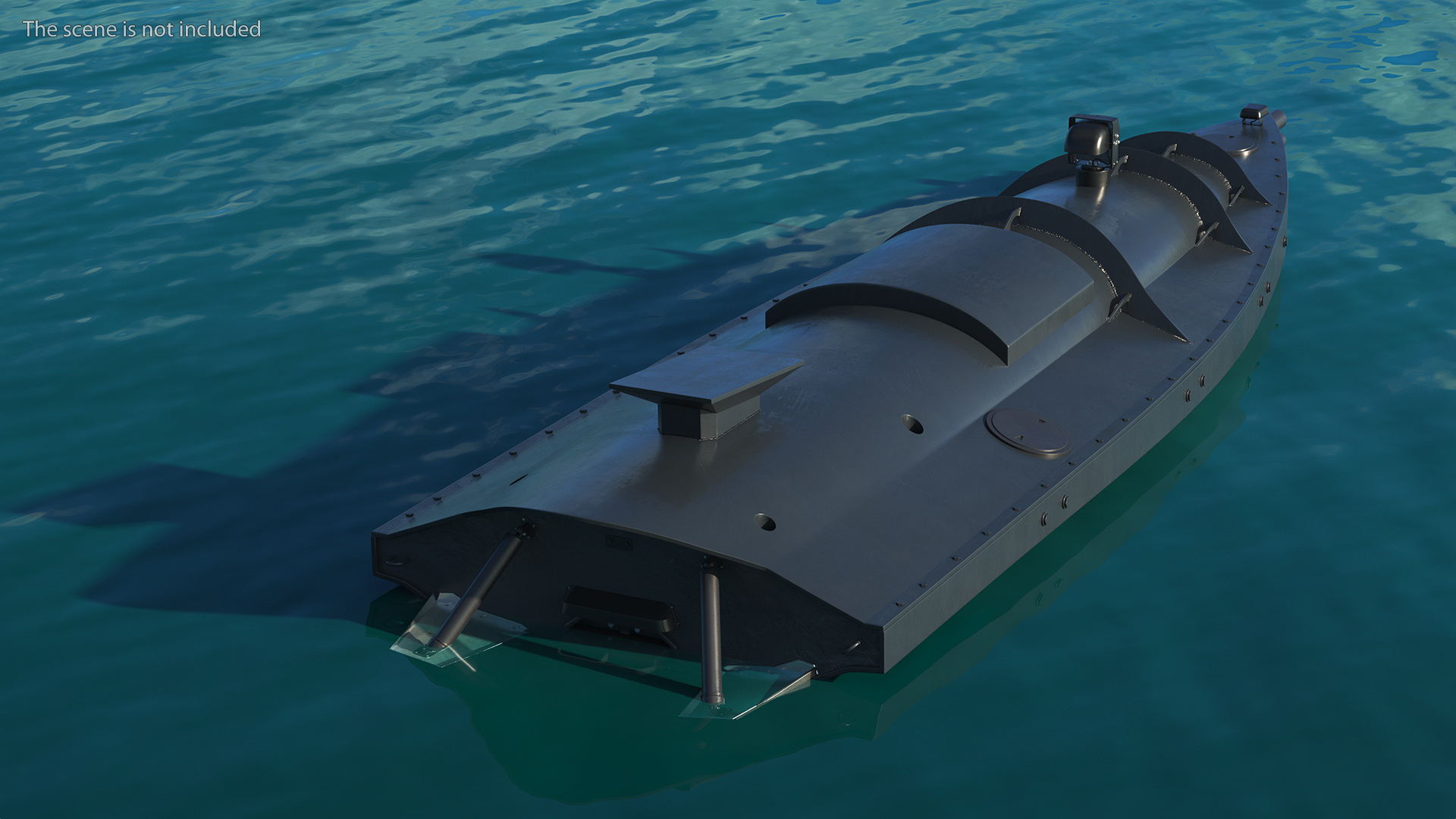 USV Drone 3D model