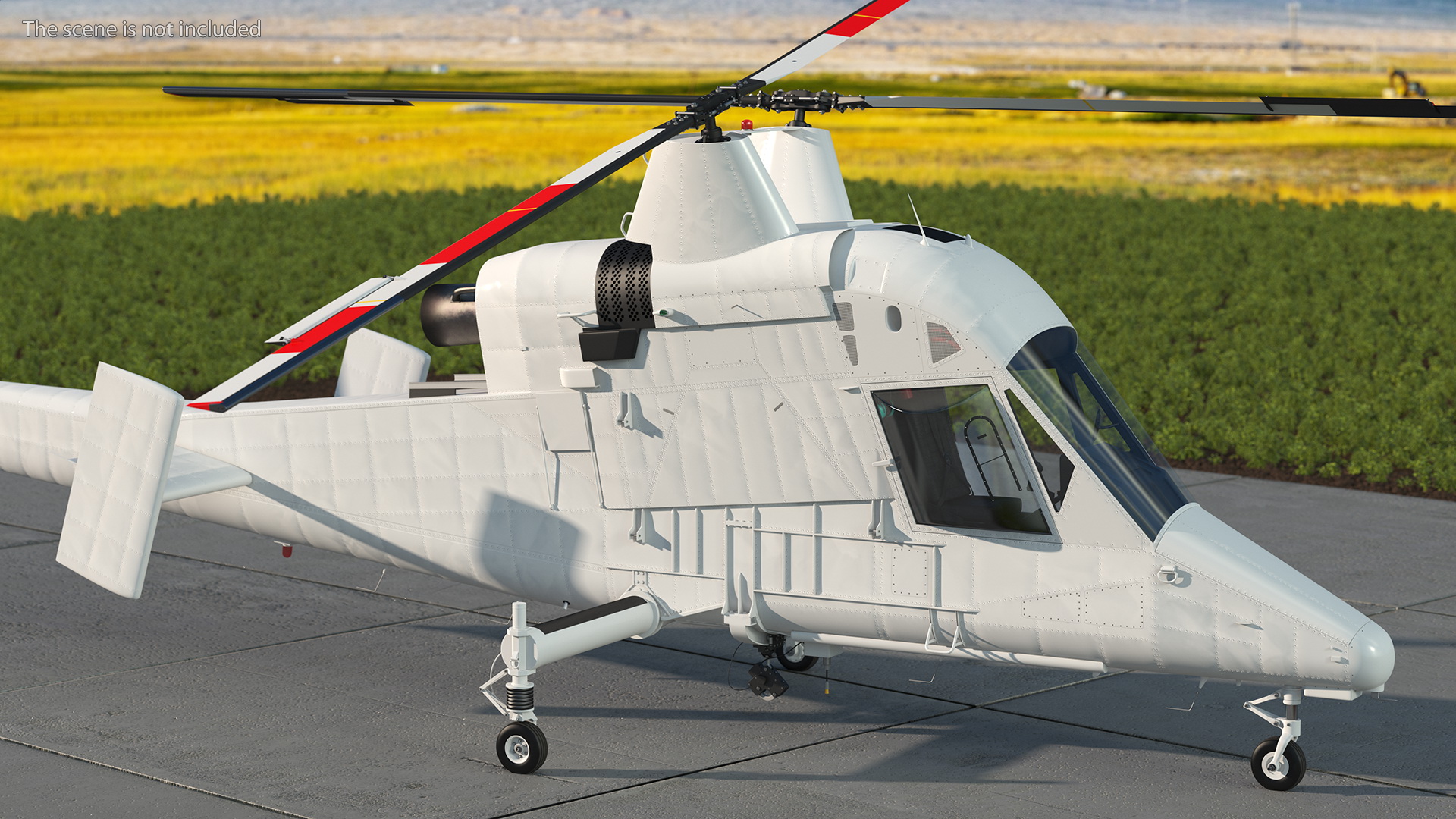 Synchropter Helicopter 3D