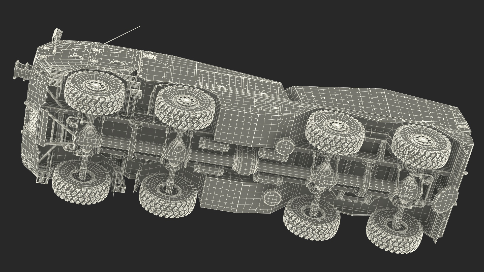 3D model Self-Propelled Morana Howitzer Gun in Dirty Rigged