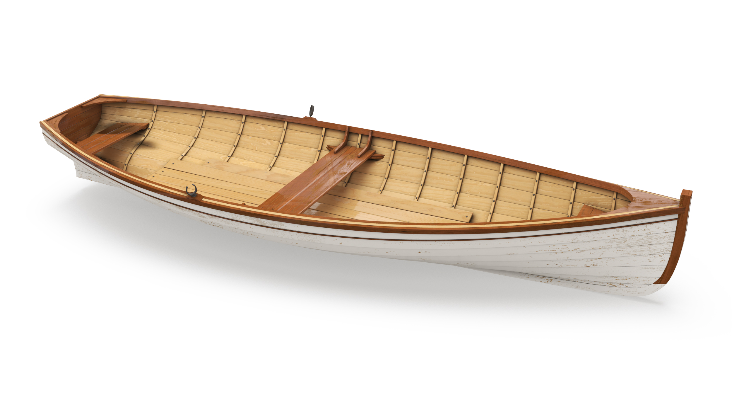 Whitehall Rowboat 3D