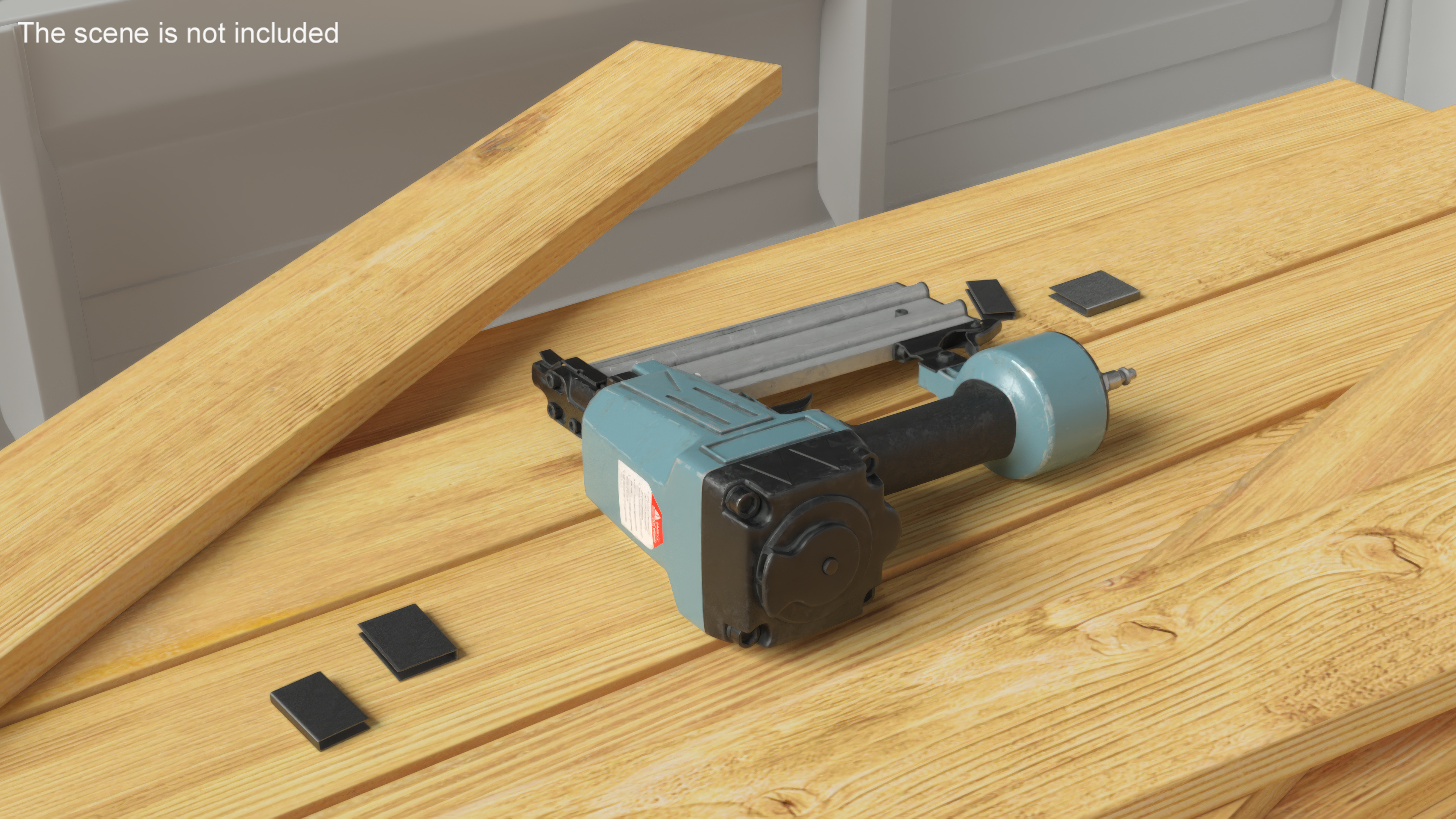 3D Pneumatic Nailer and Stapler model