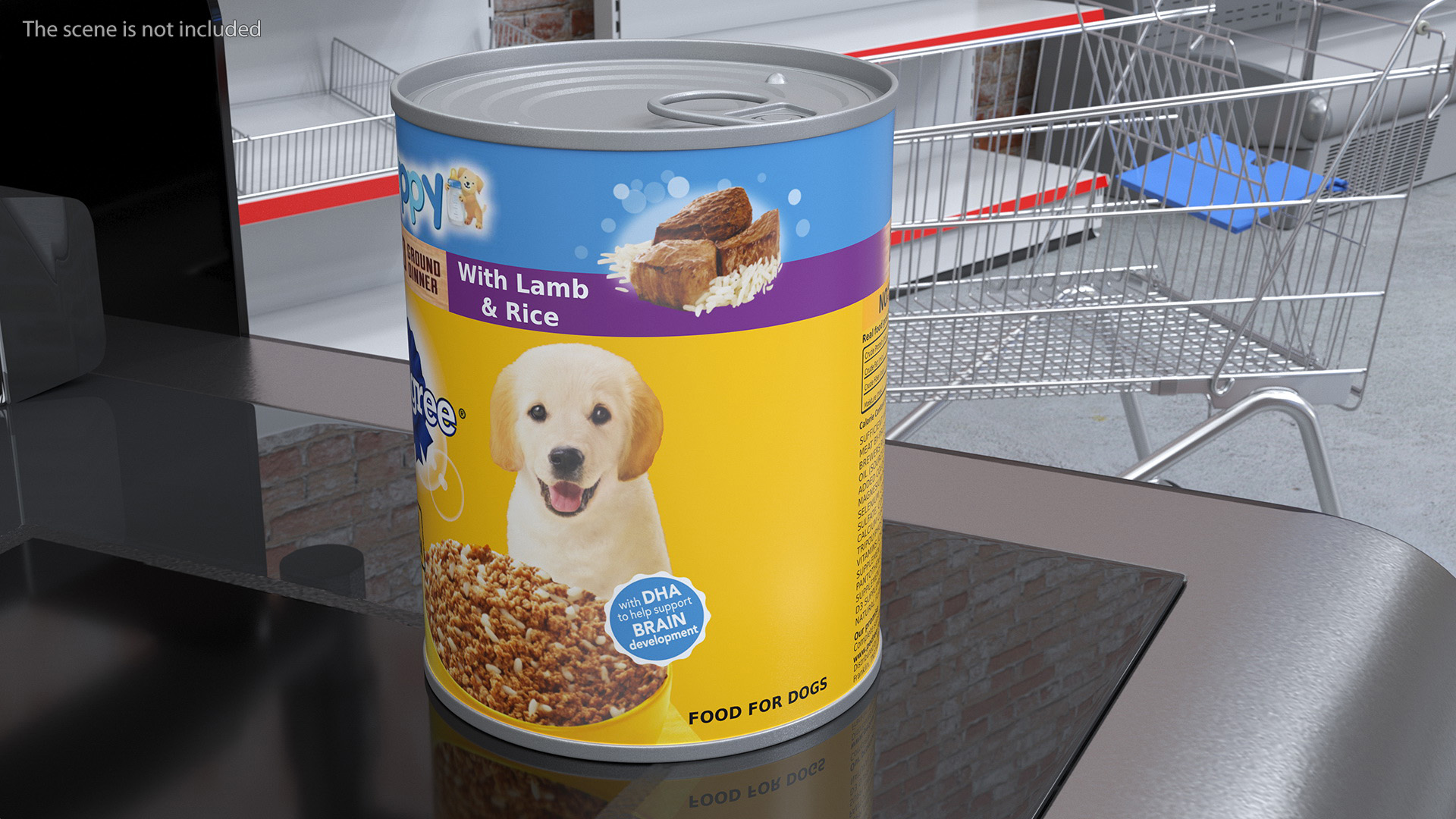 3D Pedigree Puppy Canned Food