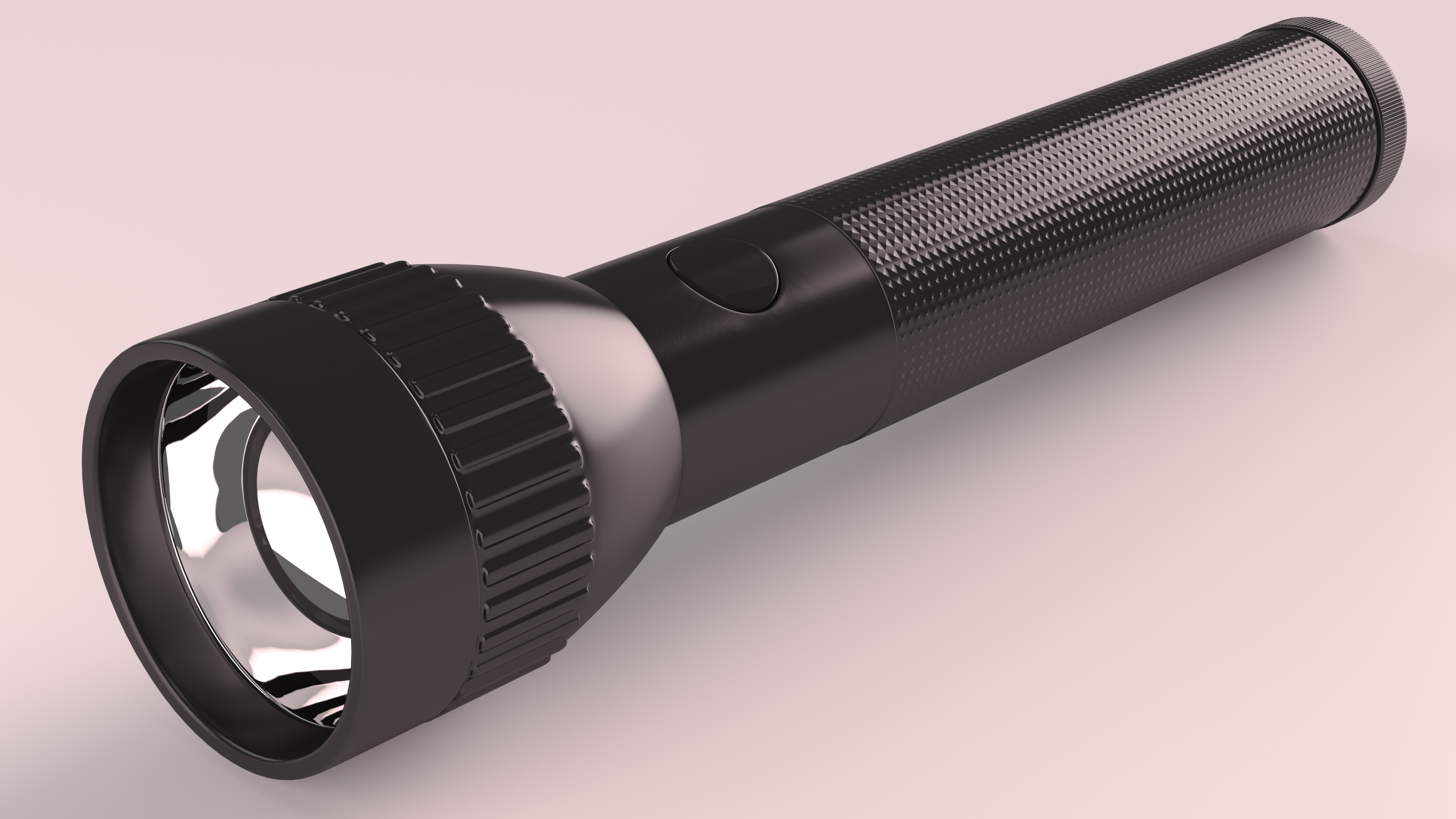 3D Police Tactical Flashlight