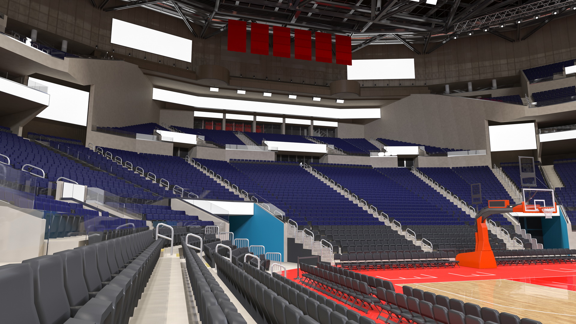 3D Basketball Arena