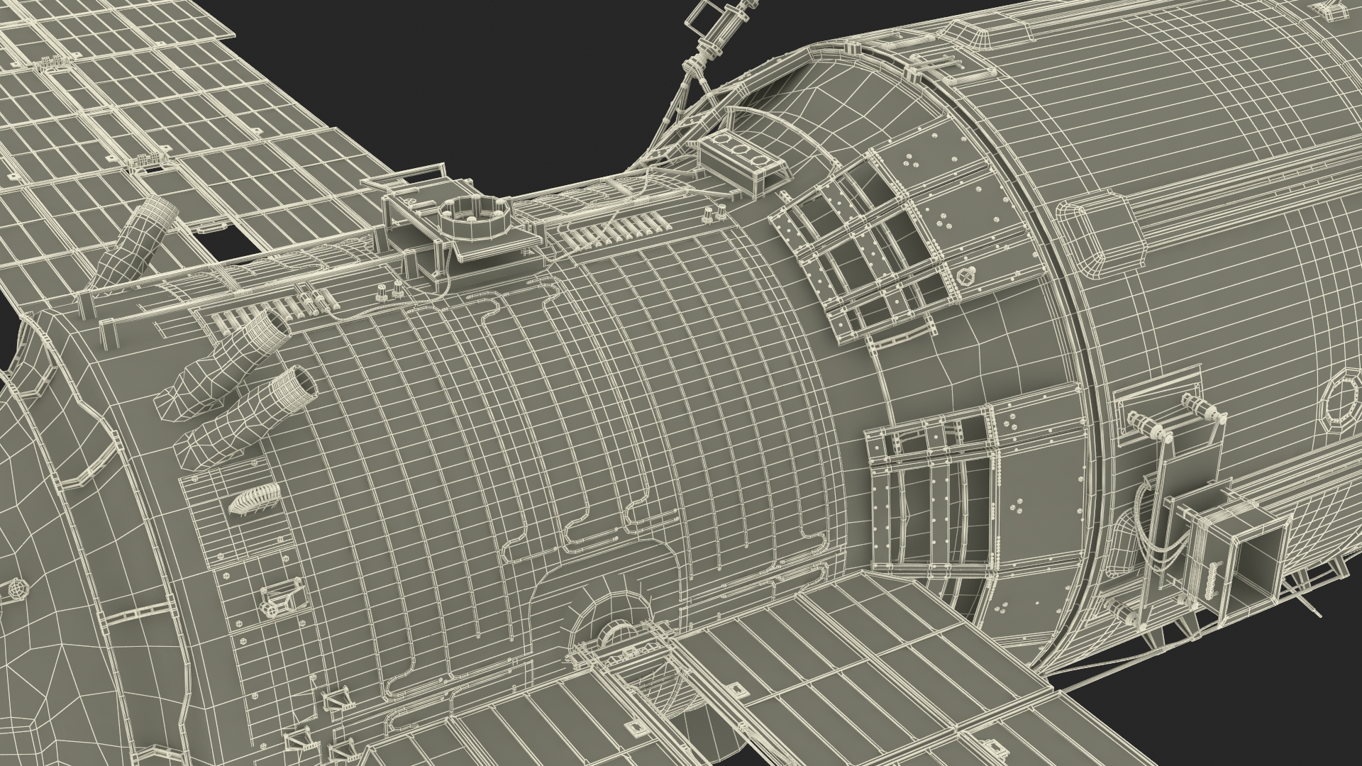 3D model Airlock Module for ROS Station