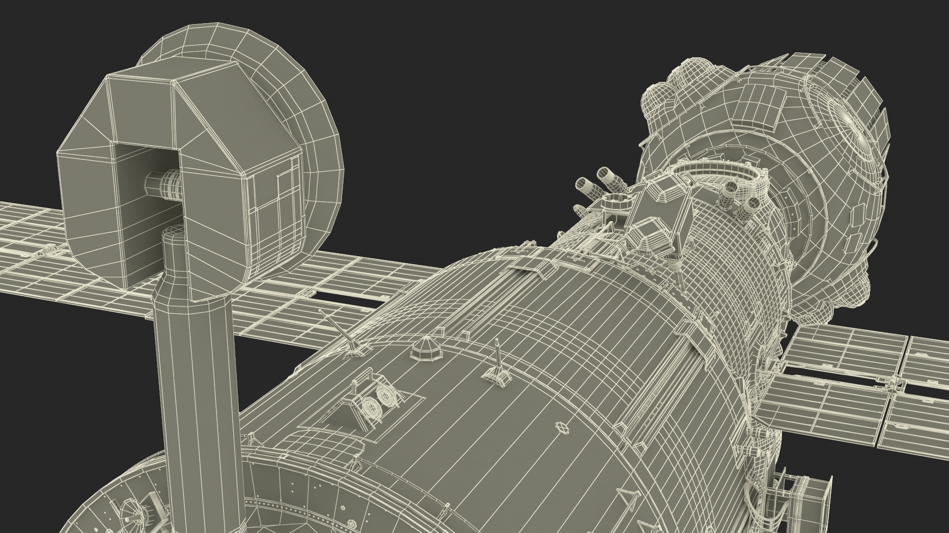 3D model Airlock Module for ROS Station