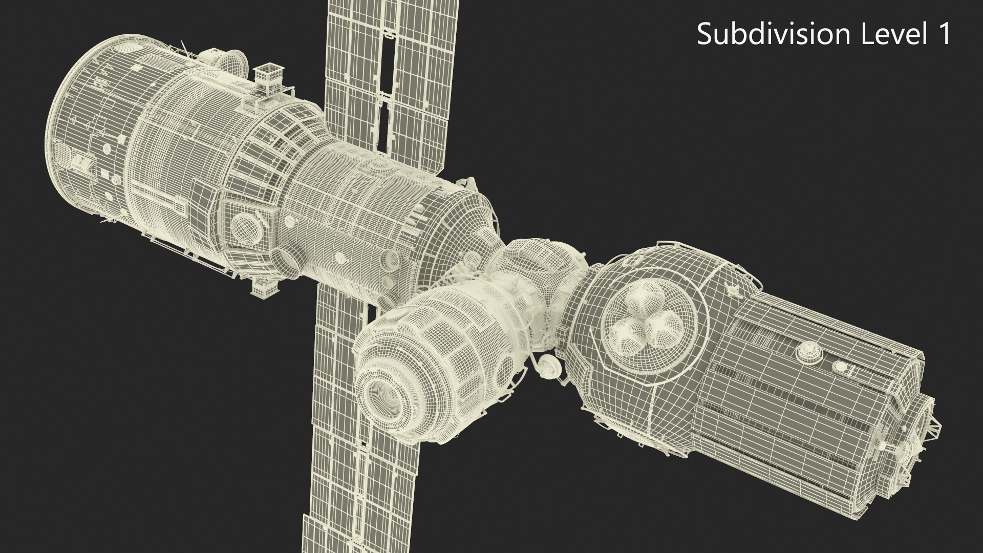 3D model Airlock Module for ROS Station