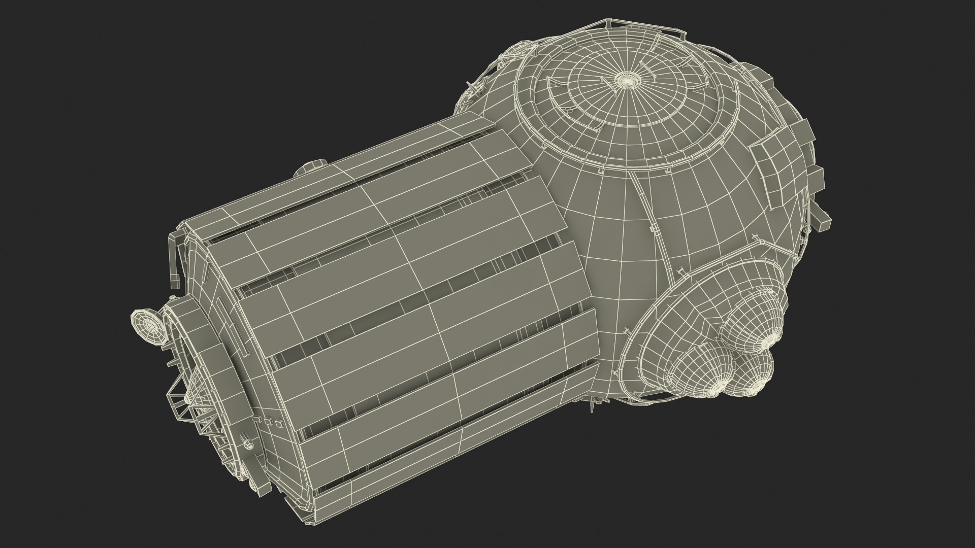 3D model Airlock Module for ROS Station