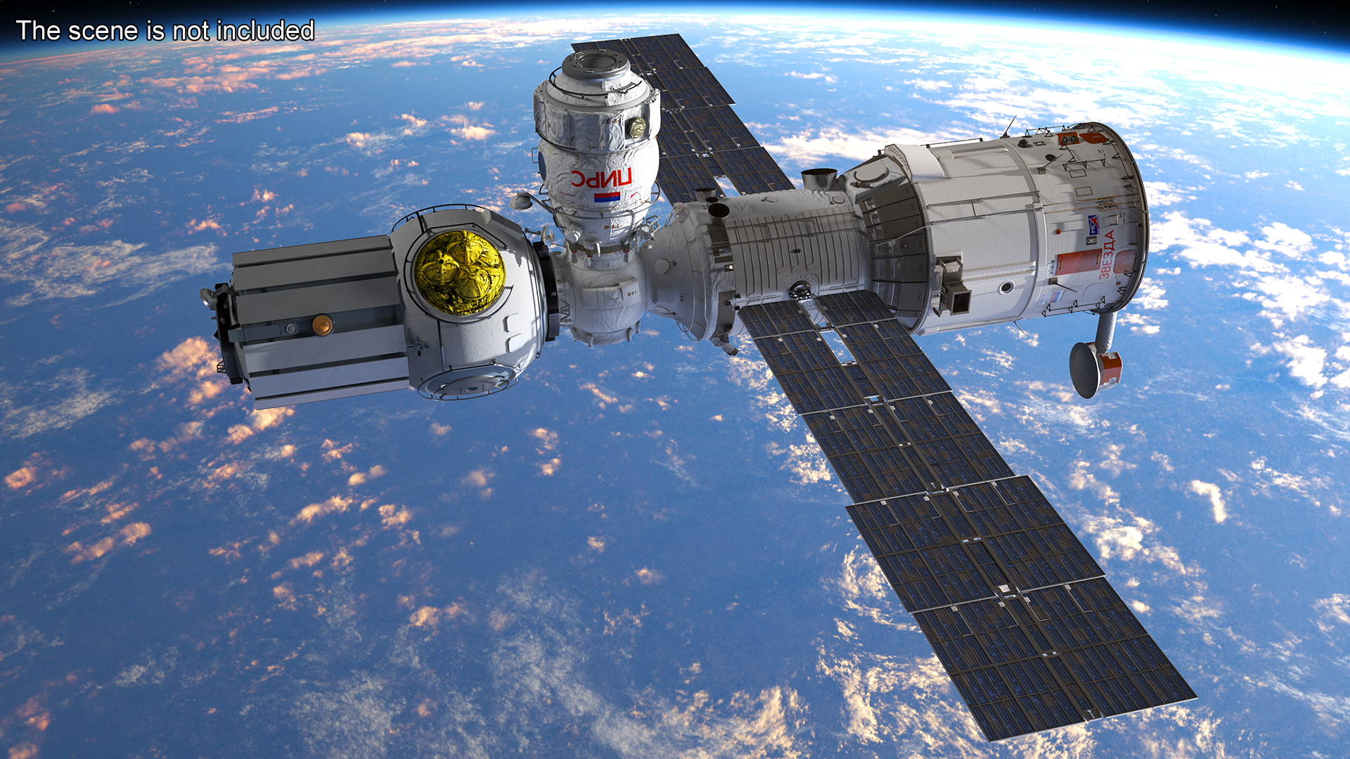 3D model Airlock Module for ROS Station