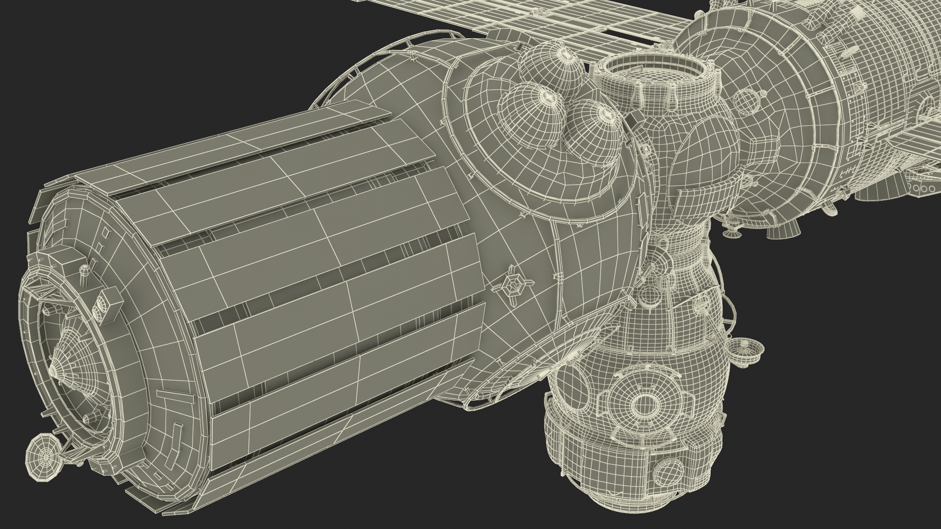 3D model Airlock Module for ROS Station