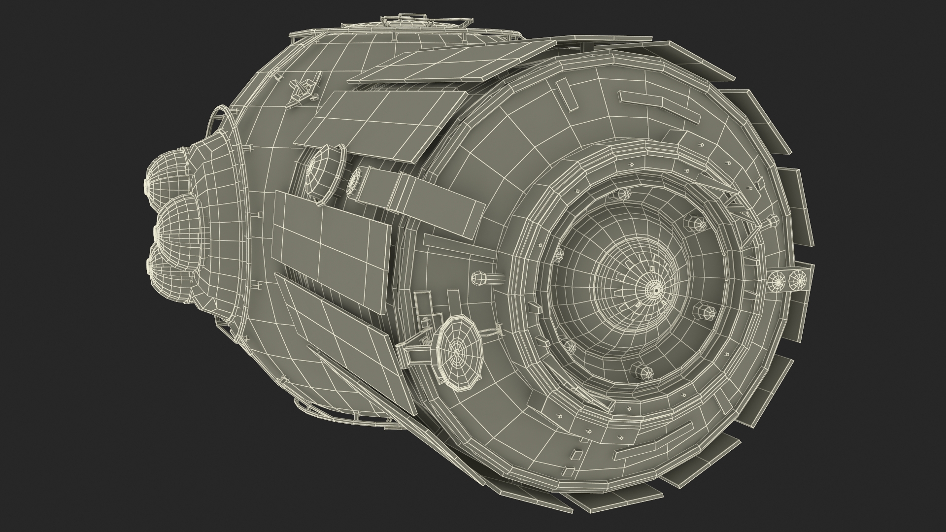 3D model Airlock Module for ROS Station