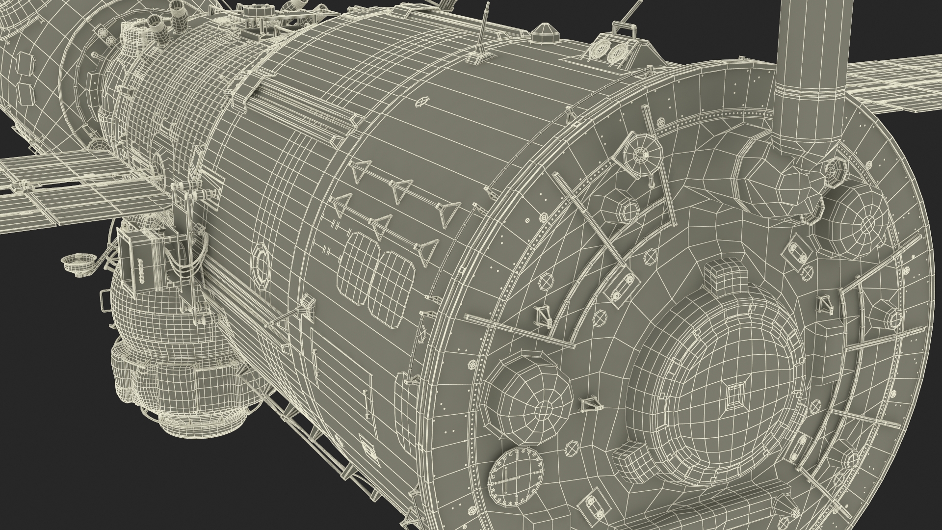 3D model Airlock Module for ROS Station