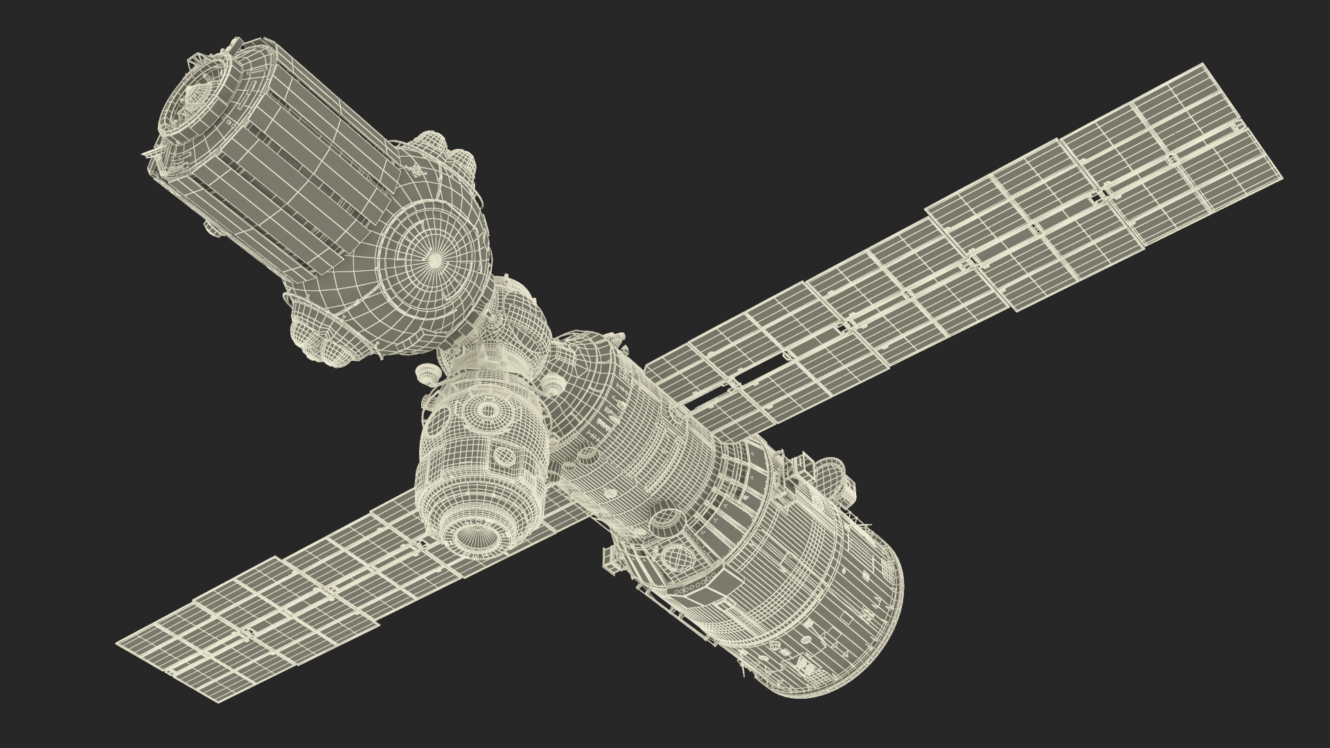 3D model Airlock Module for ROS Station