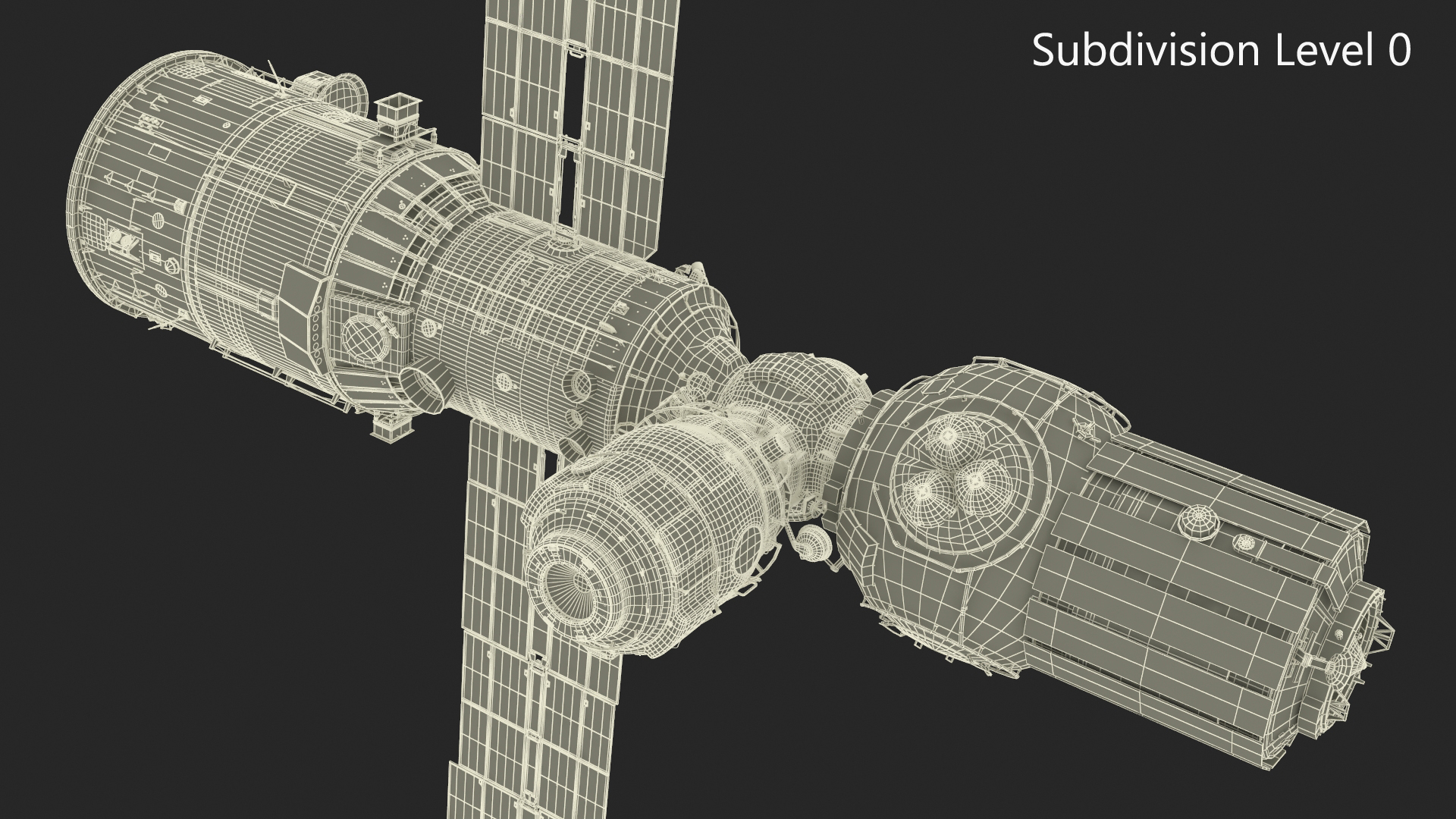 3D model Airlock Module for ROS Station