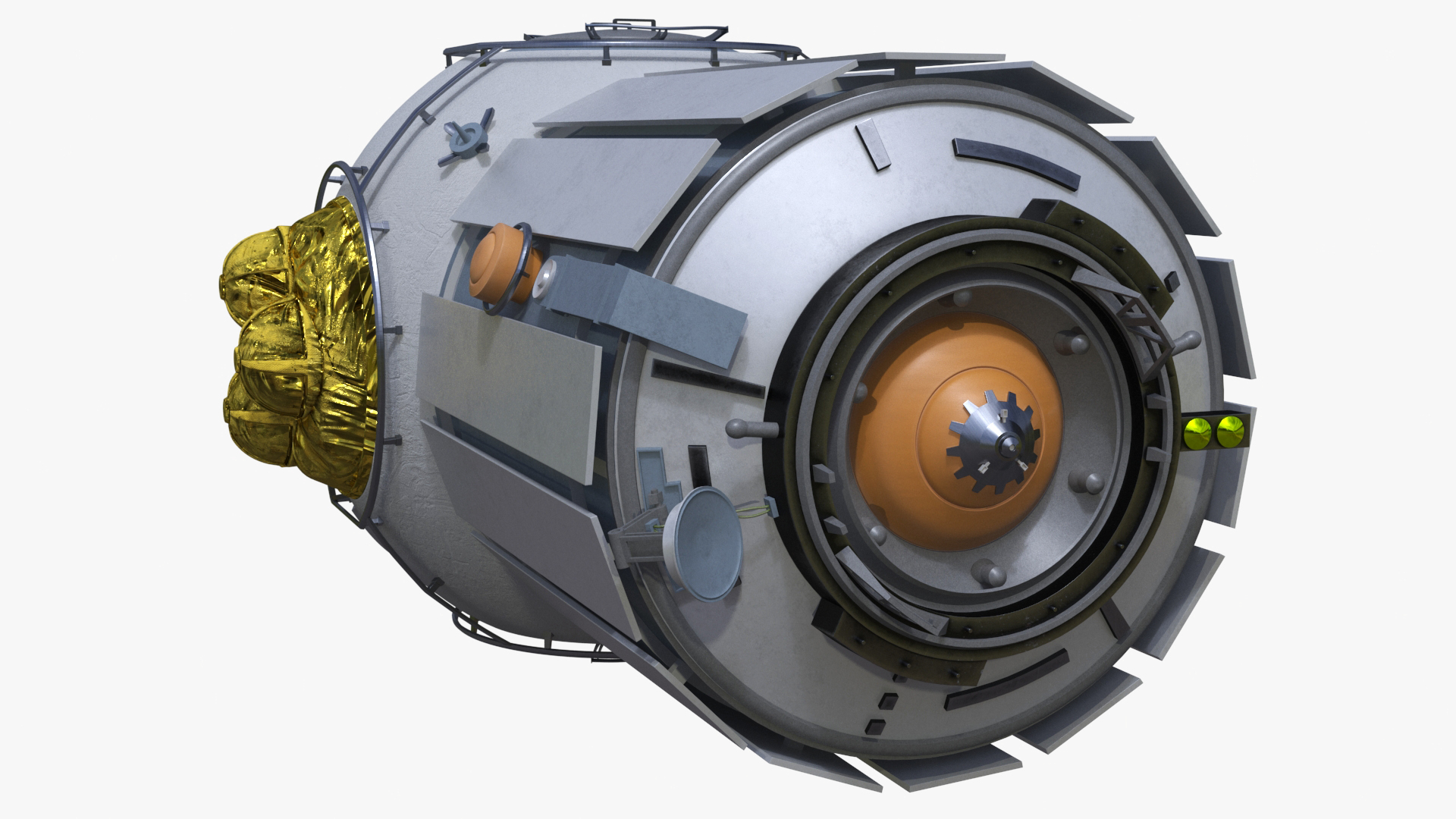 3D model Airlock Module for ROS Station