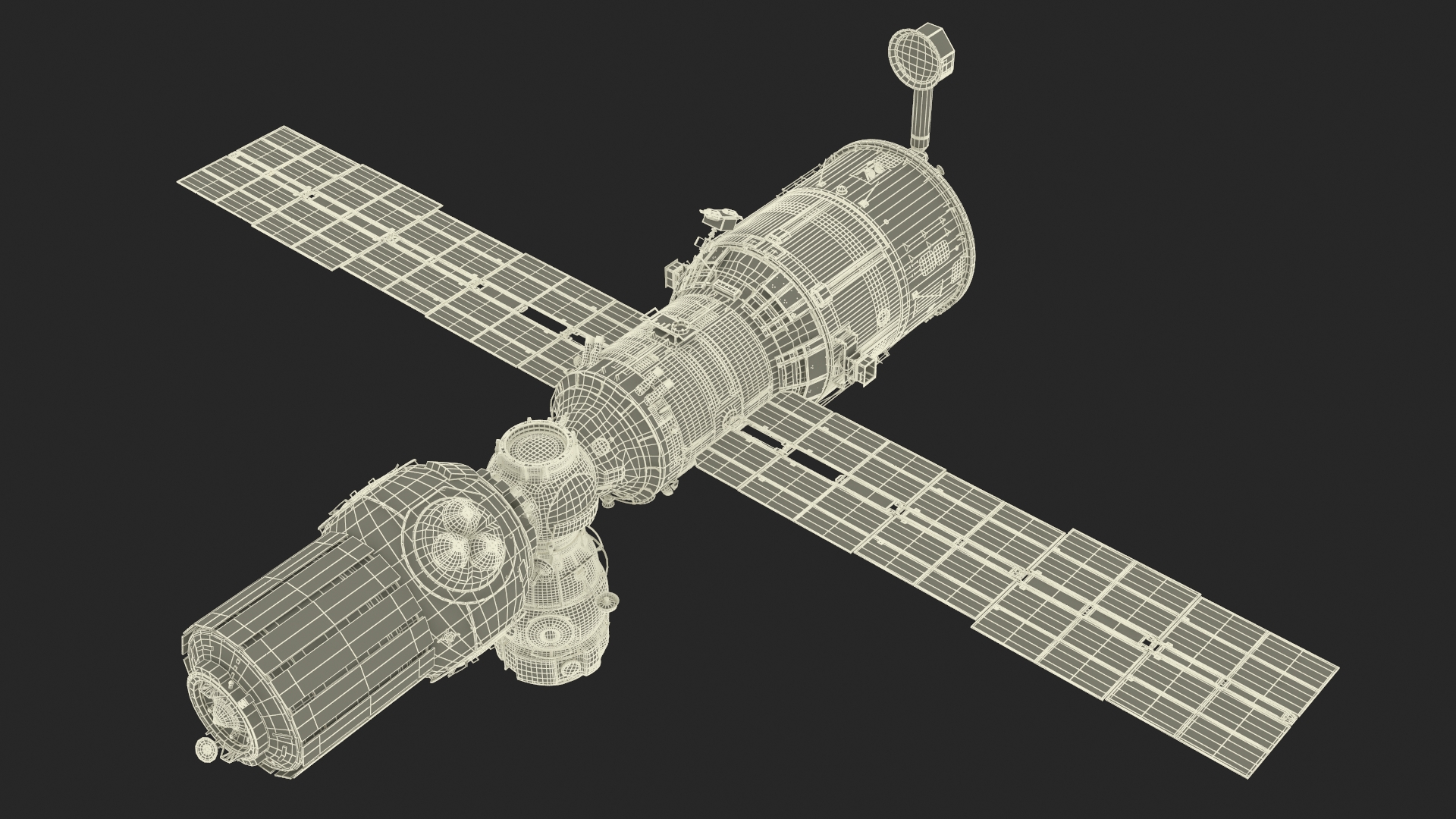 3D model Airlock Module for ROS Station