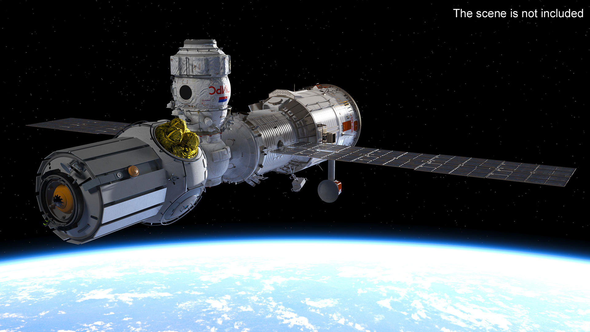 3D model Airlock Module for ROS Station