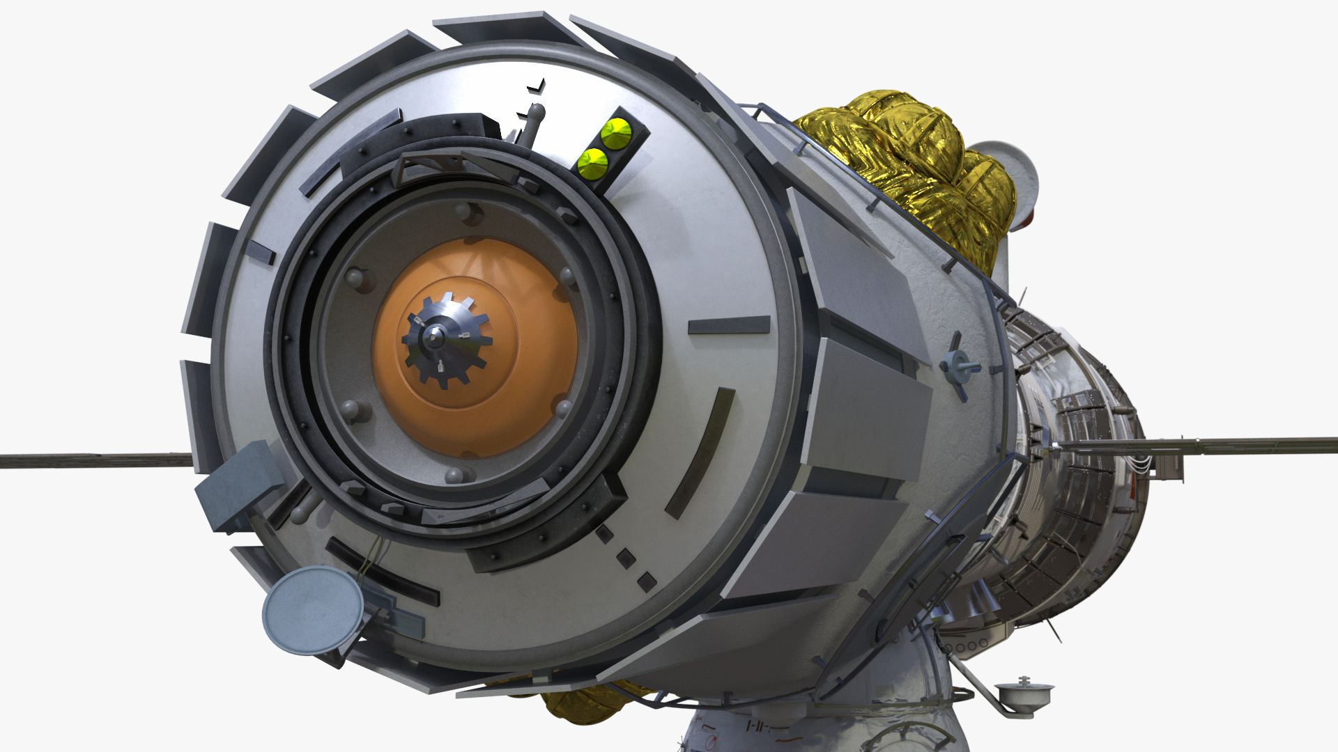 3D model Airlock Module for ROS Station