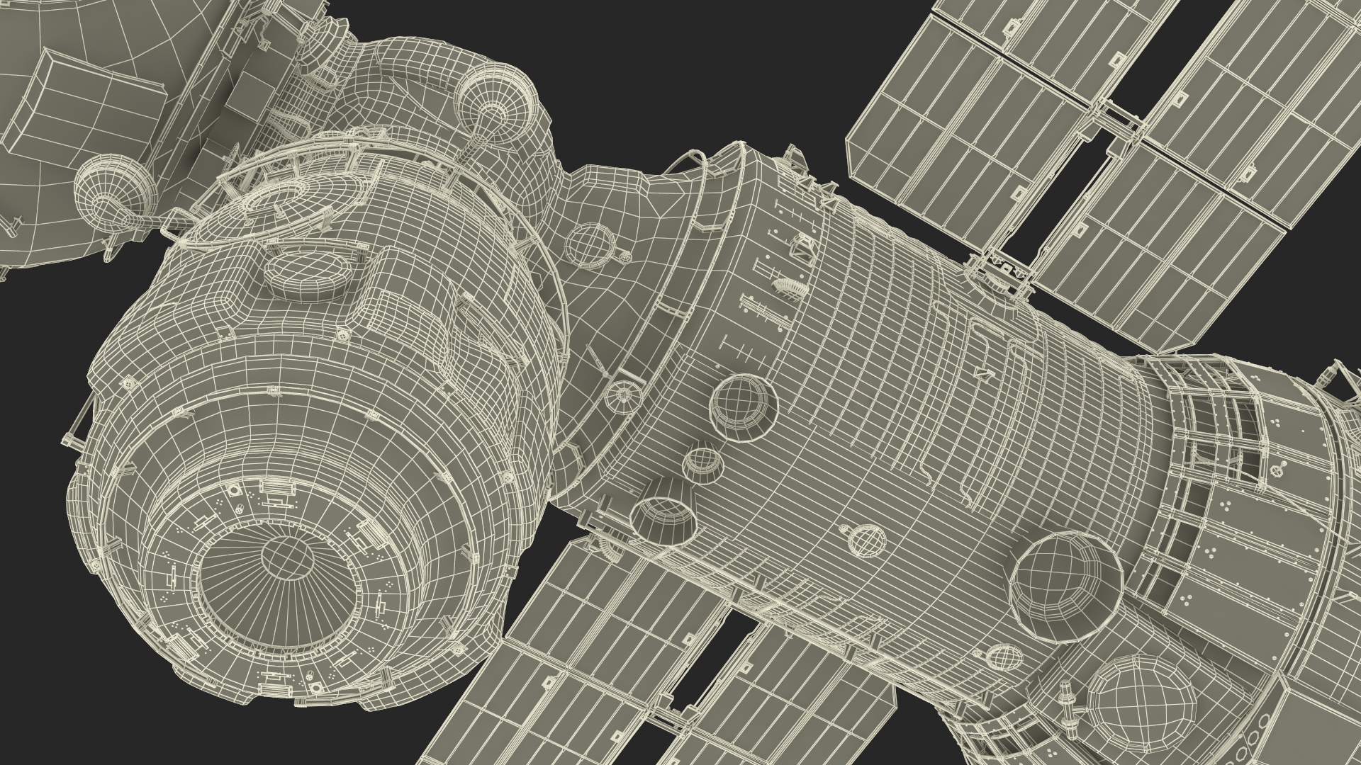 3D model Airlock Module for ROS Station