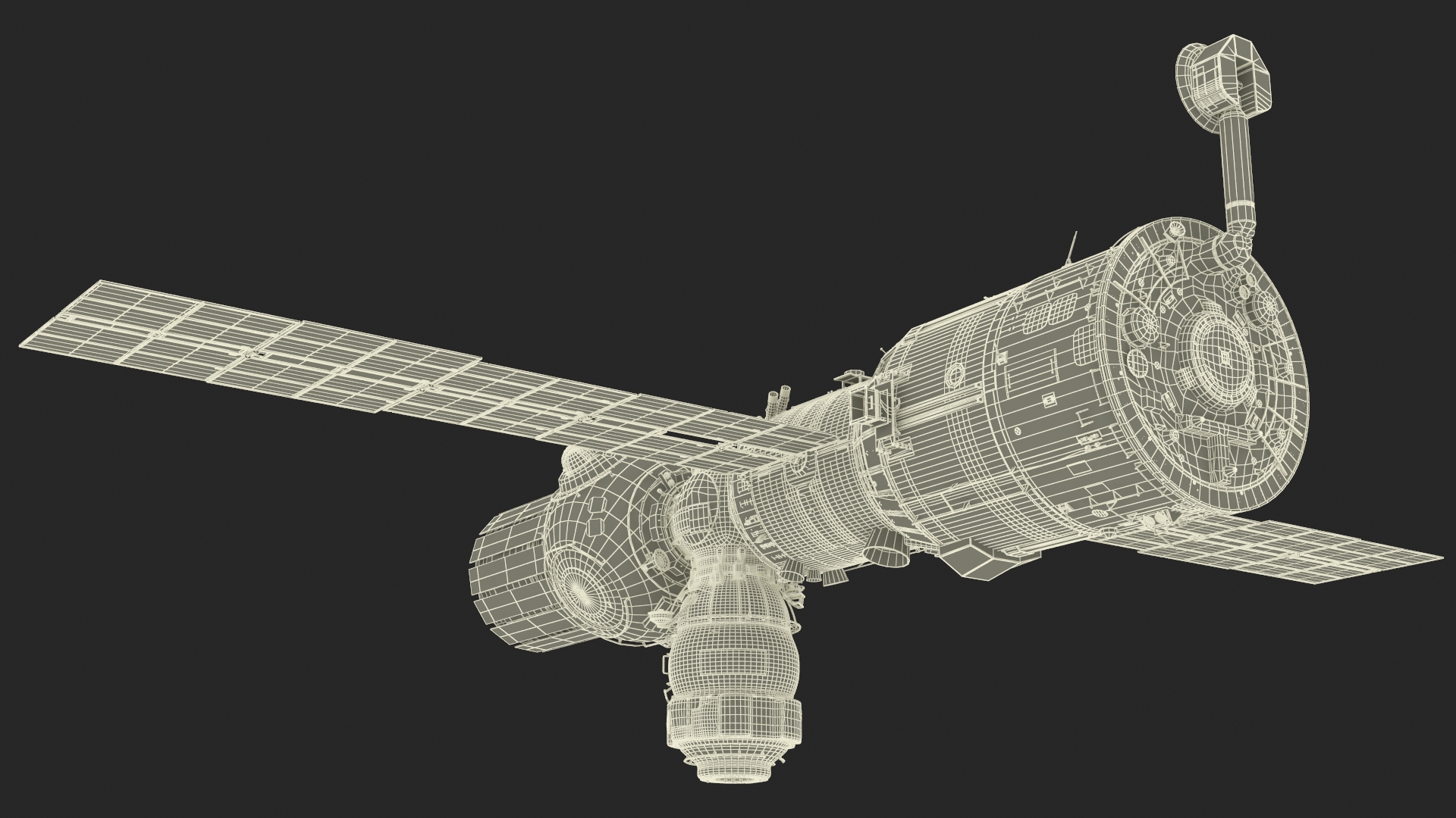 3D model Airlock Module for ROS Station