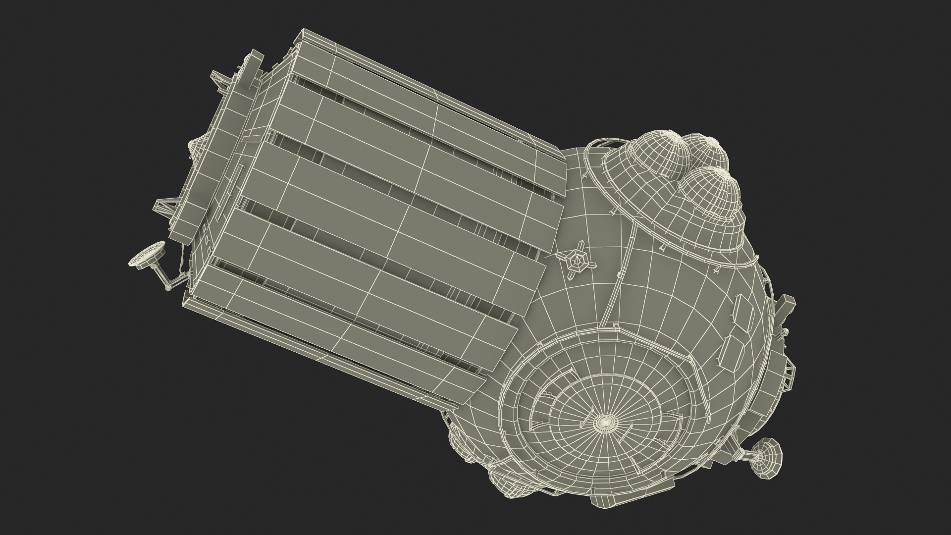 3D model Airlock Module for ROS Station