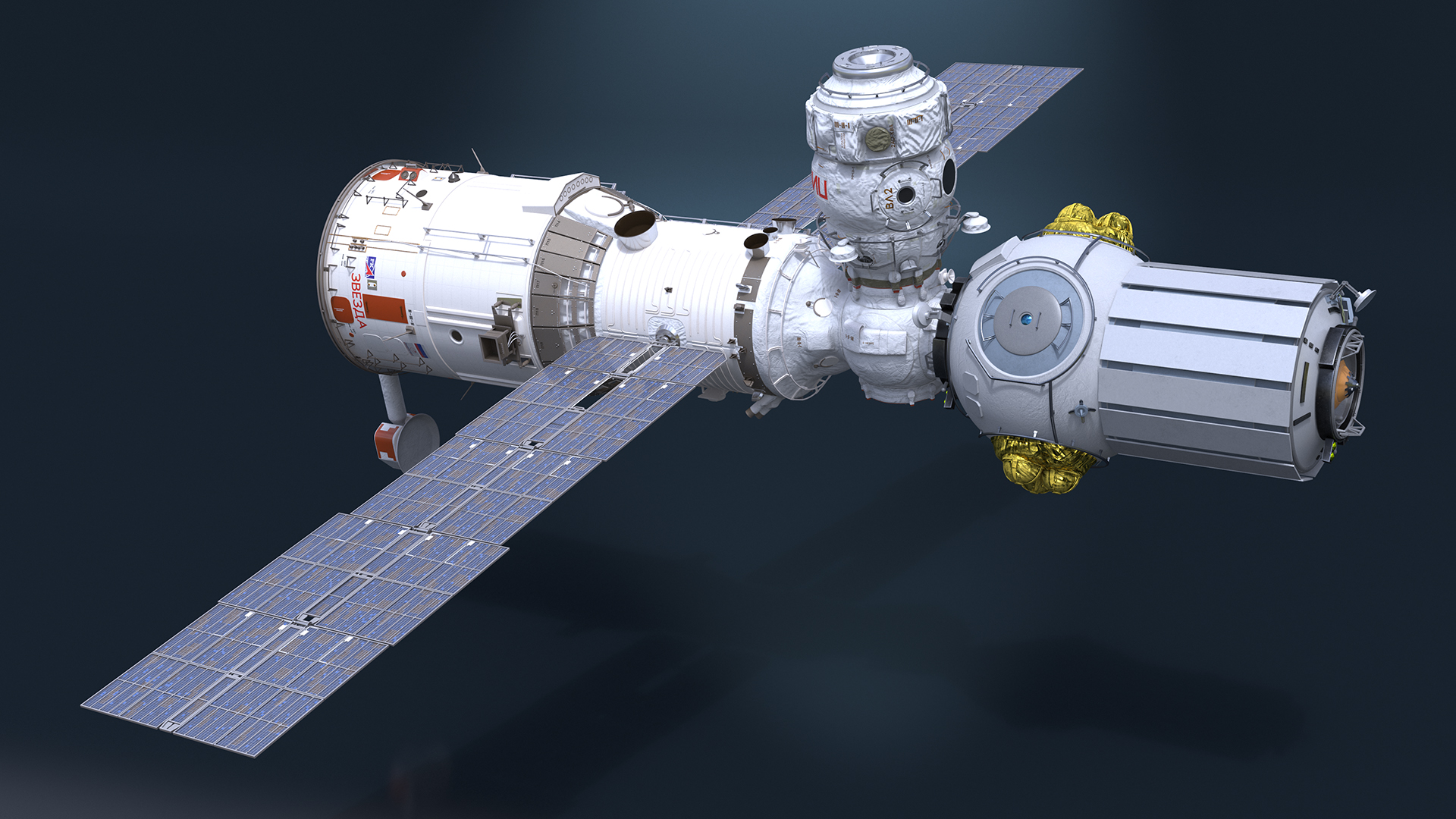 3D model Airlock Module for ROS Station