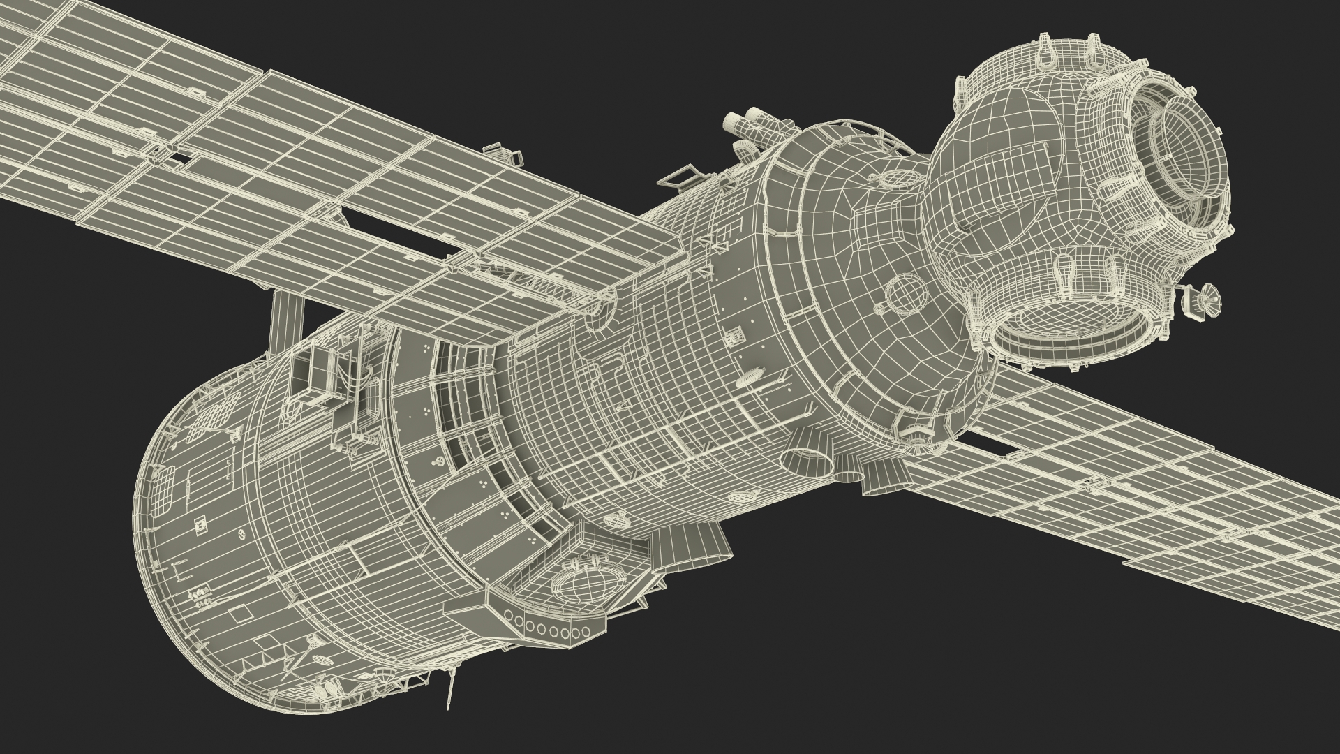 3D model Airlock Module for ROS Station