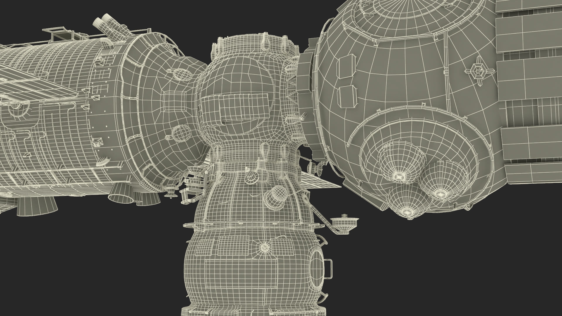 3D model Airlock Module for ROS Station