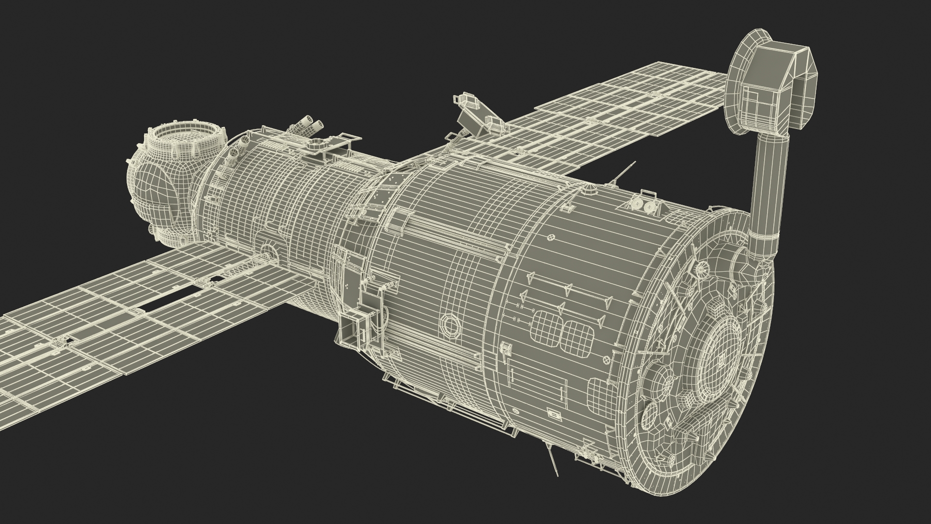 3D model Airlock Module for ROS Station