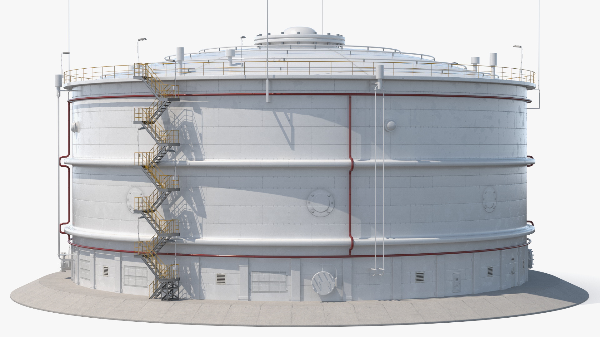 3D Oil Storage Reservoir