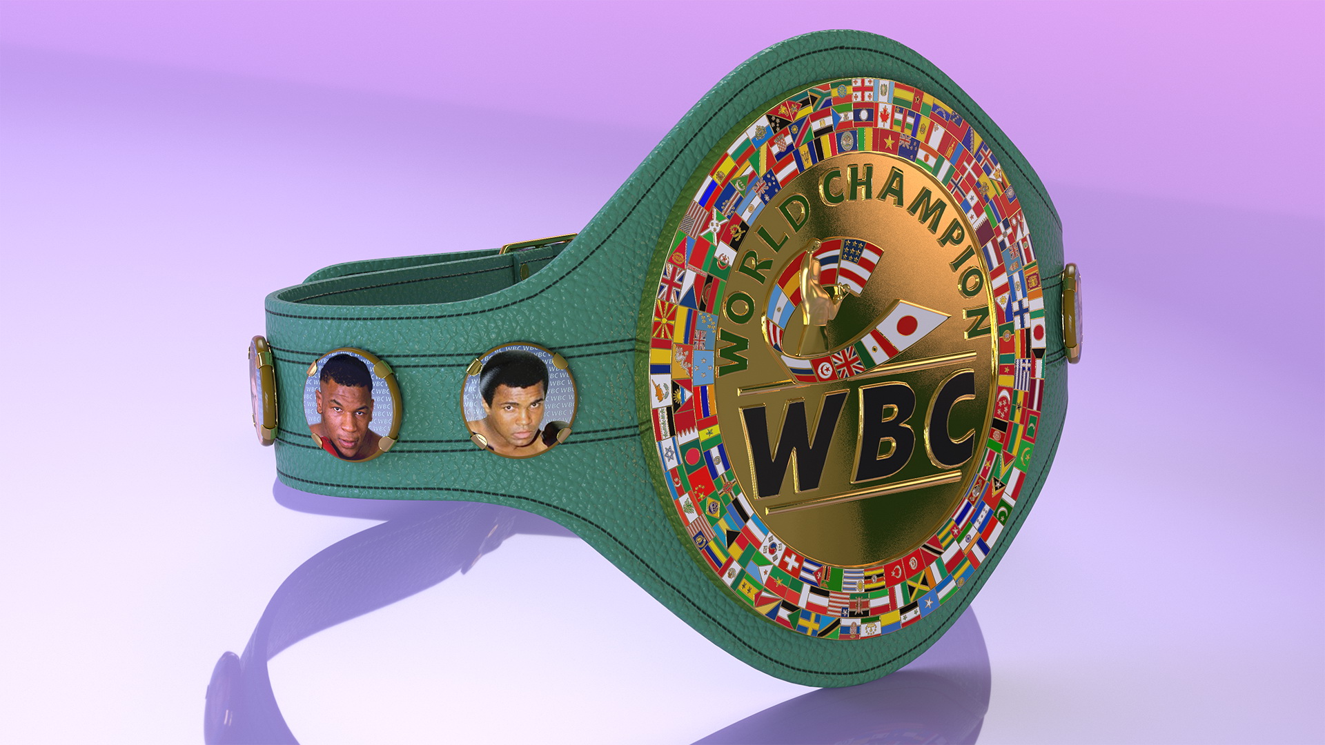 WBC Champion Belt 3D