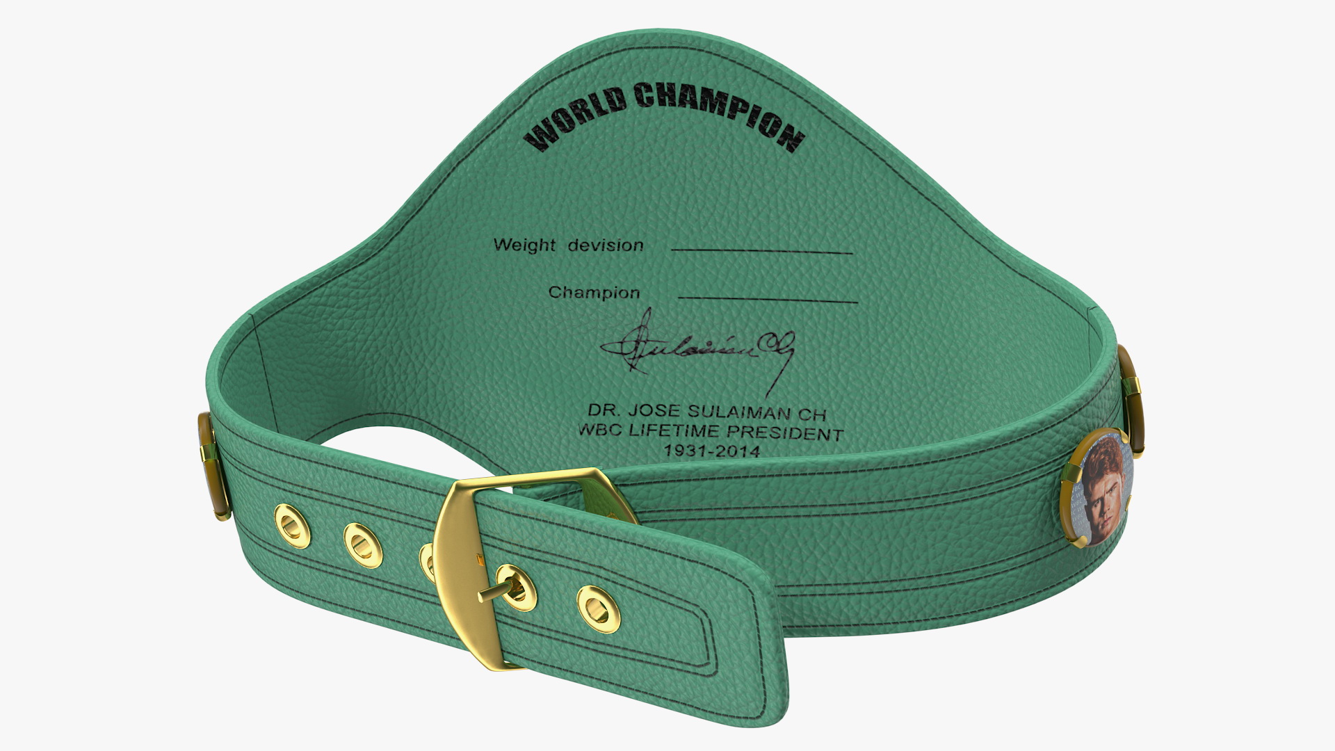 WBC Champion Belt 3D