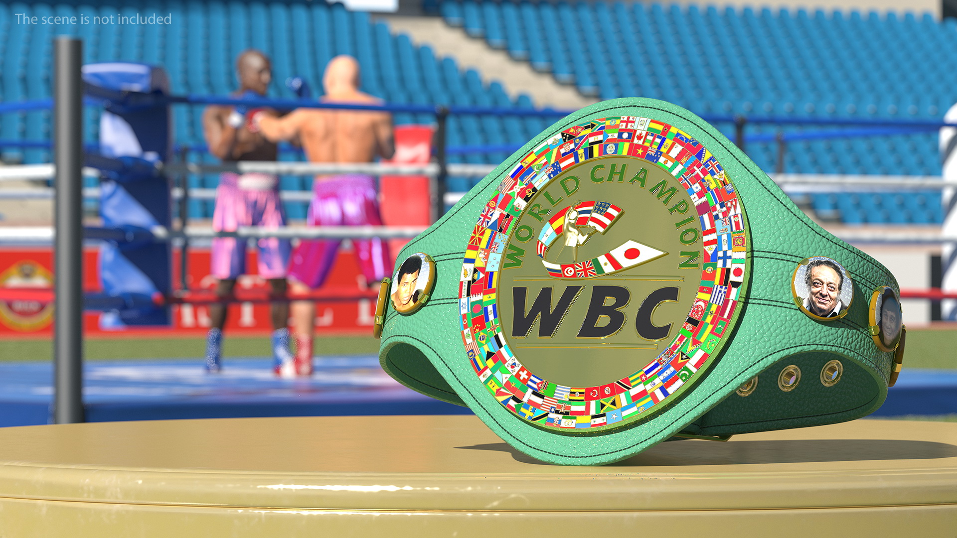 WBC Champion Belt 3D