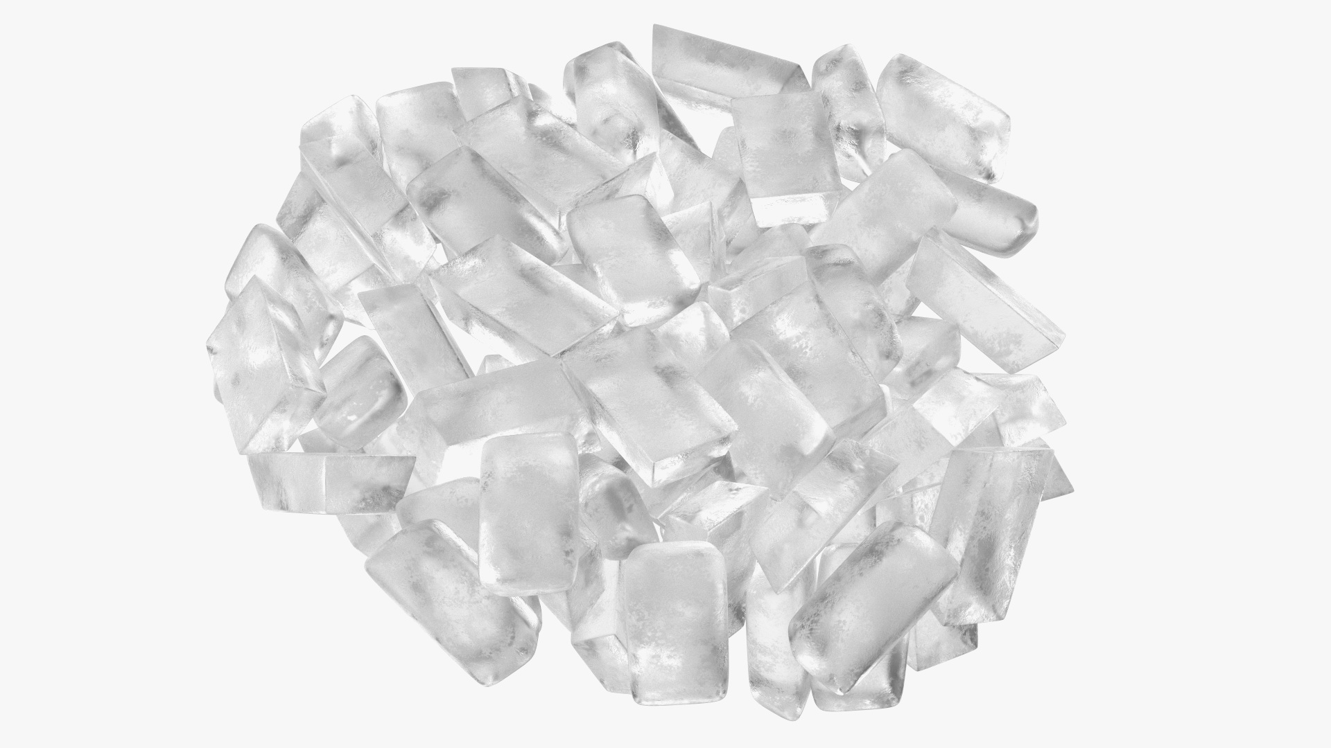 Ice Cubes 3D model